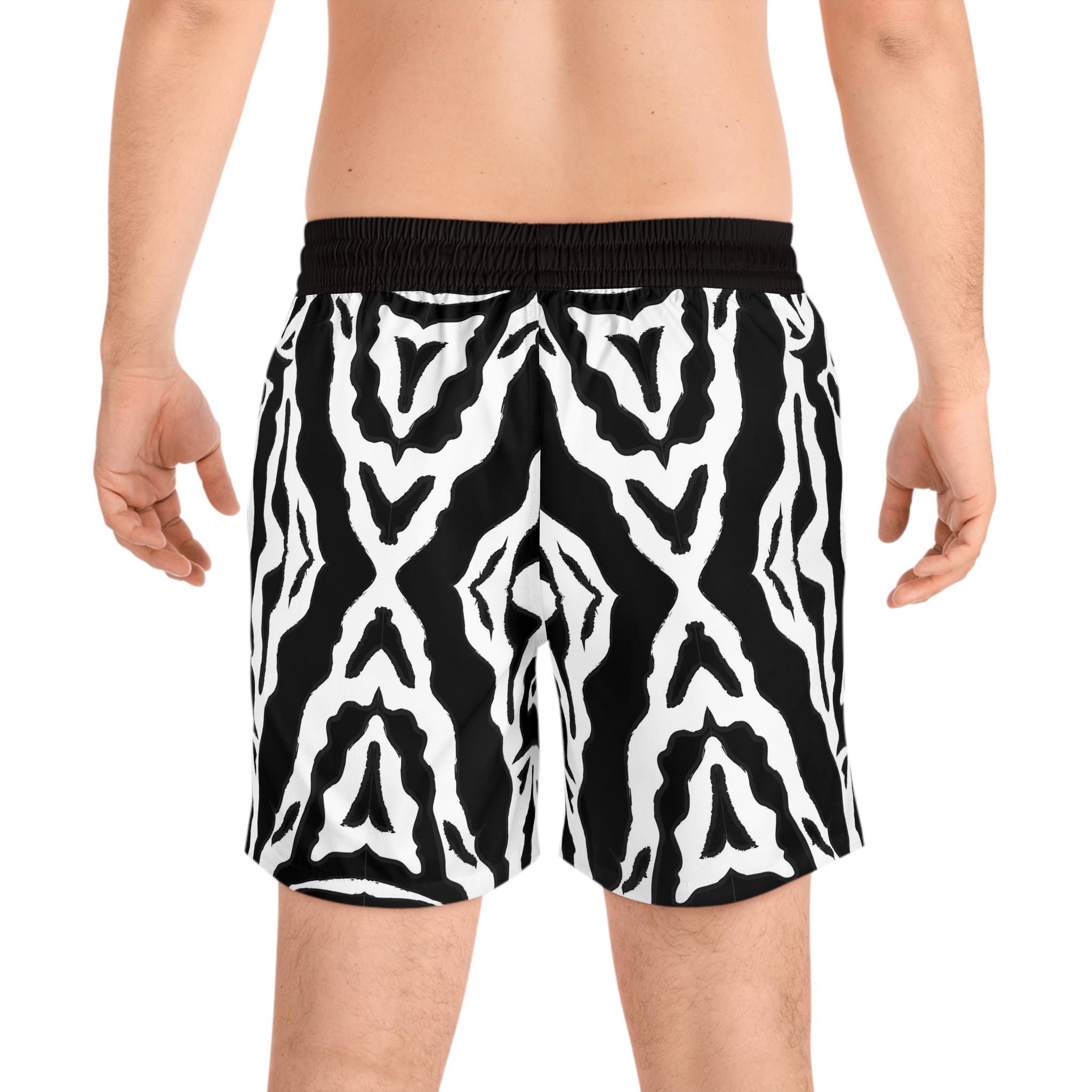 Zebra Confusion - Mens Swimwear