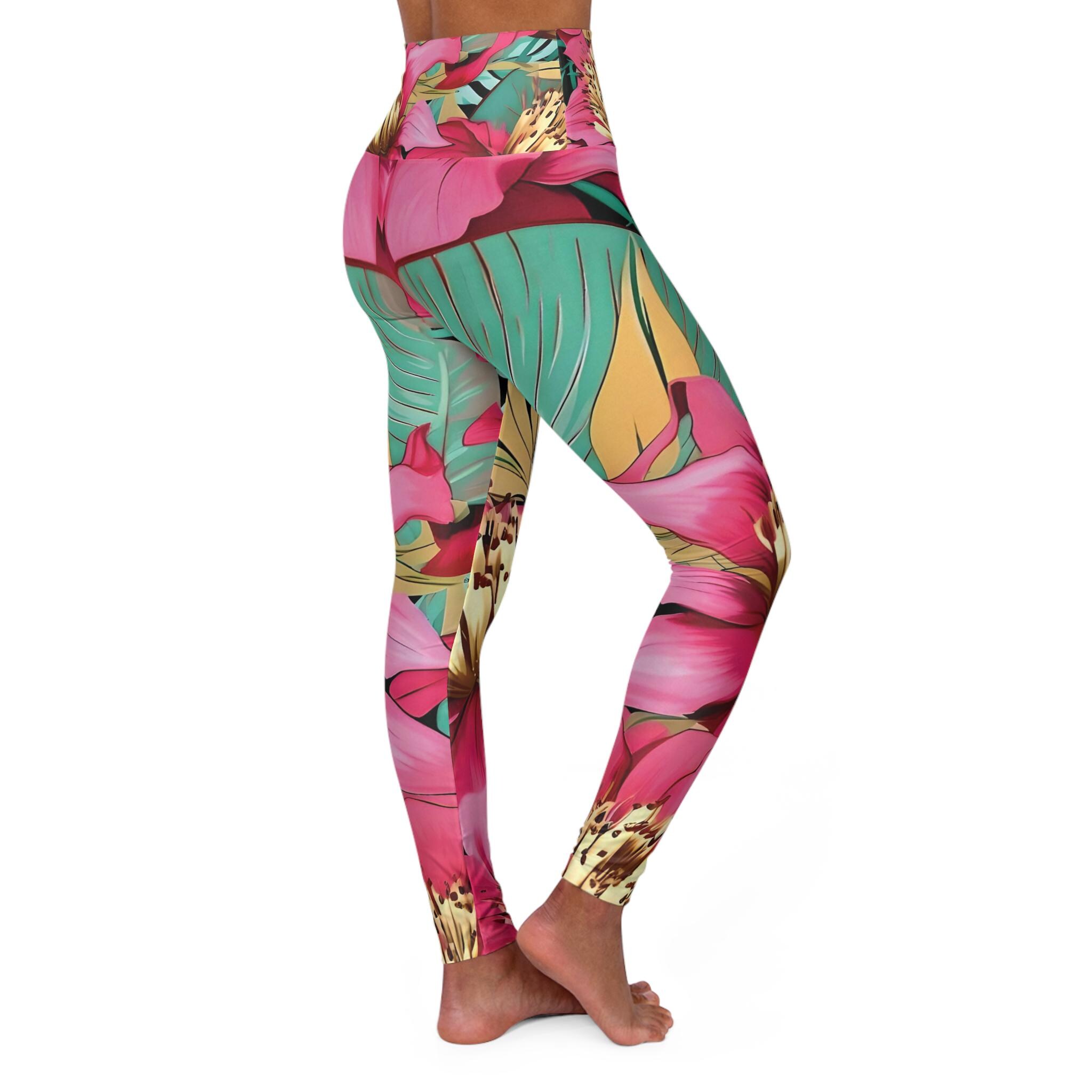 Morning Garden - Yoga Pants