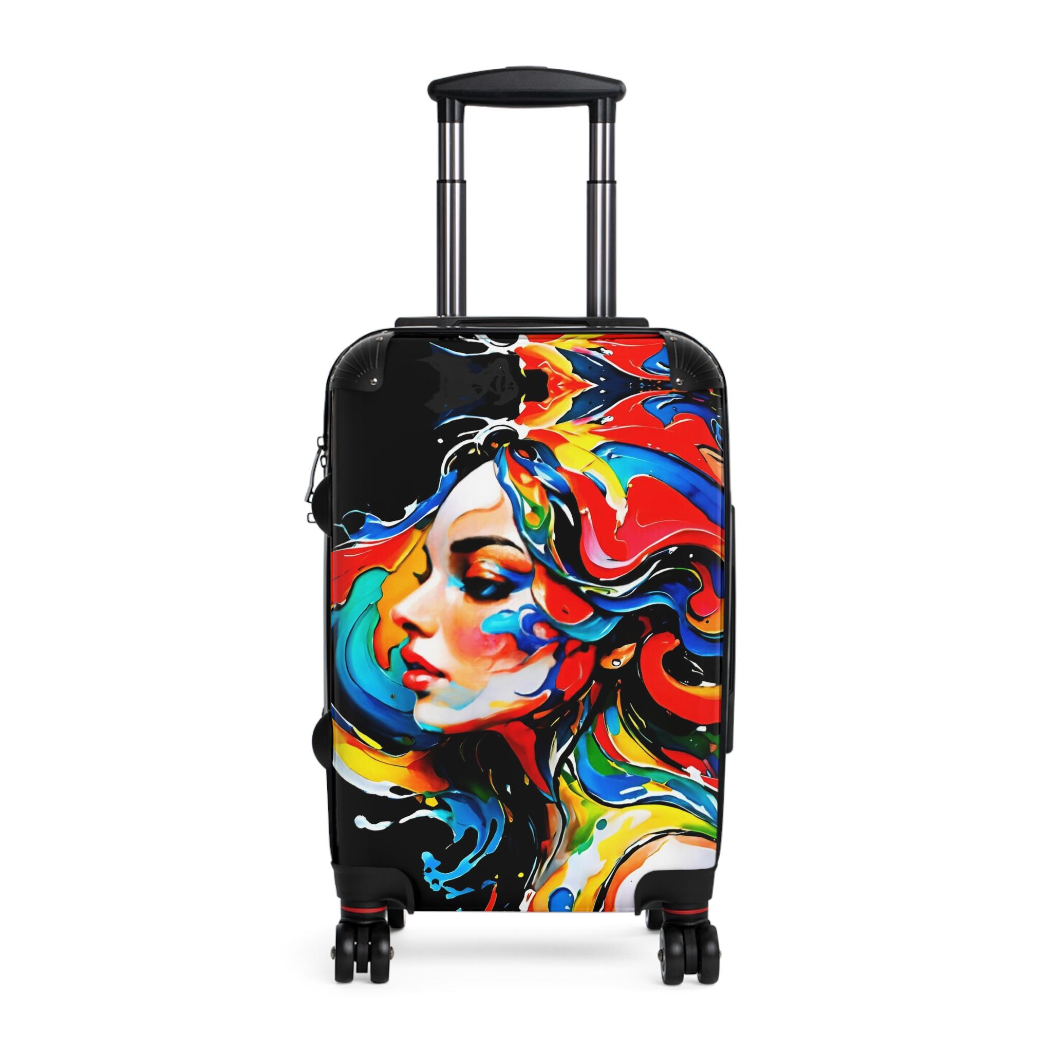Lady with Paint - Suitcase