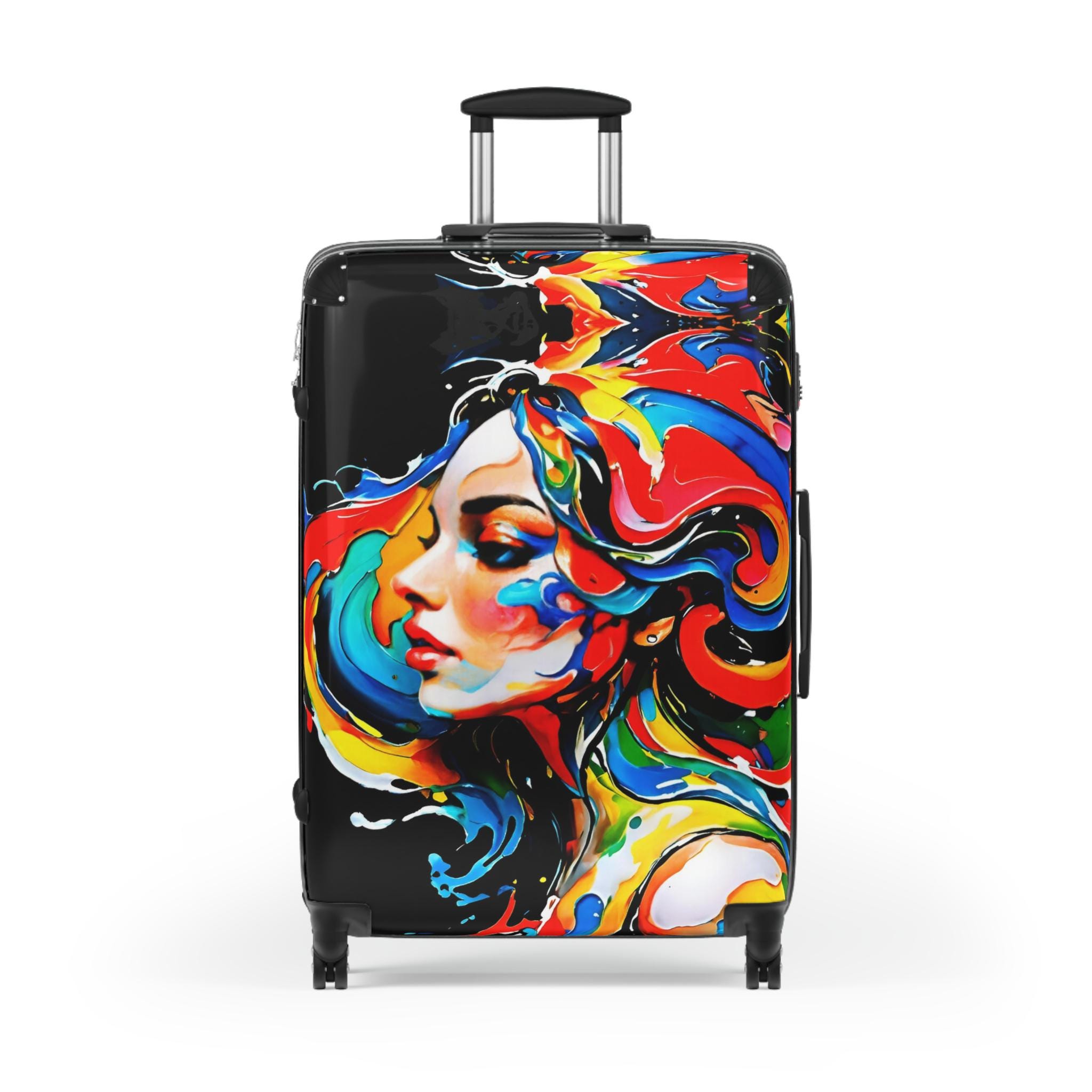 Lady with Paint - Suitcase
