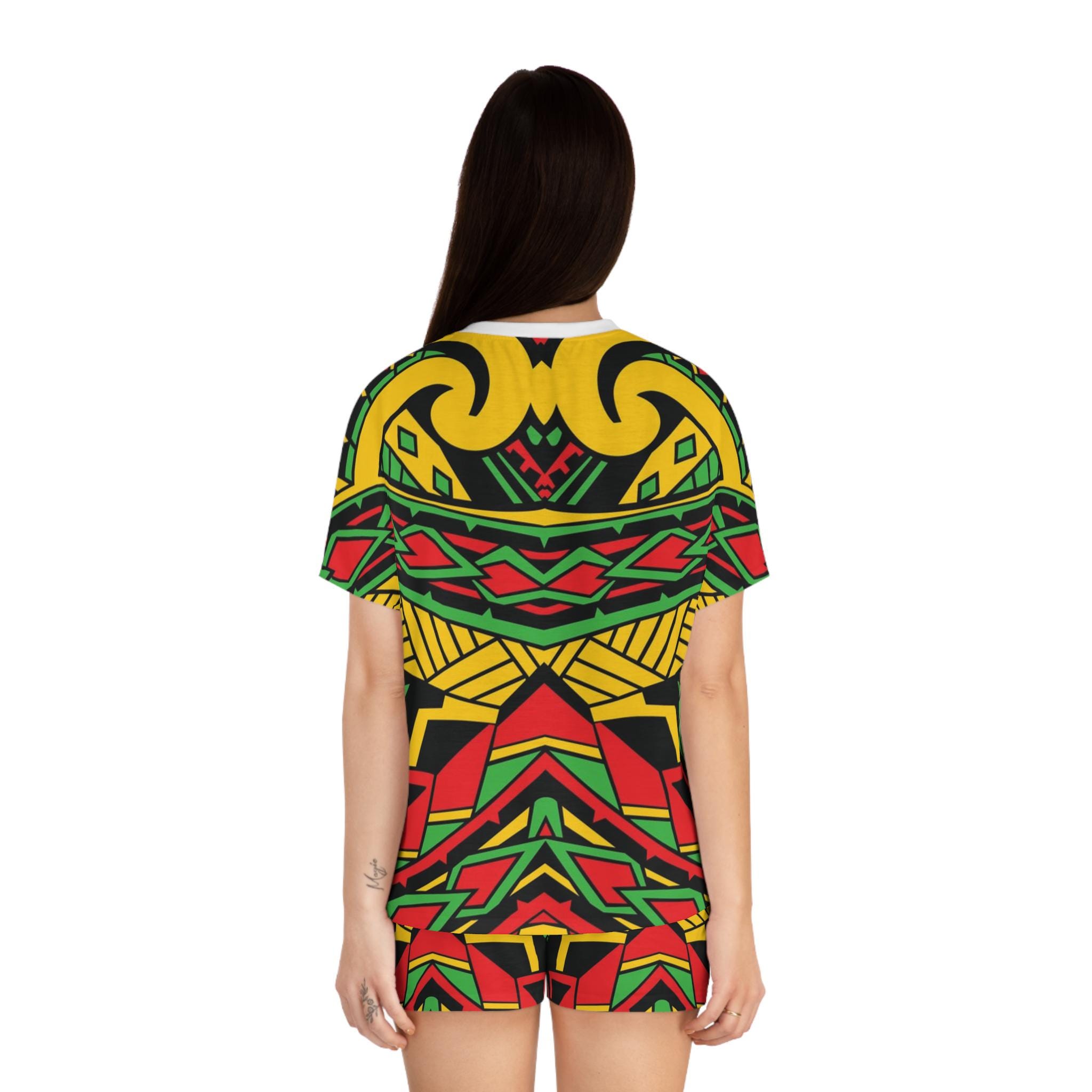 Reggae Lion Front - Womens Pajamas