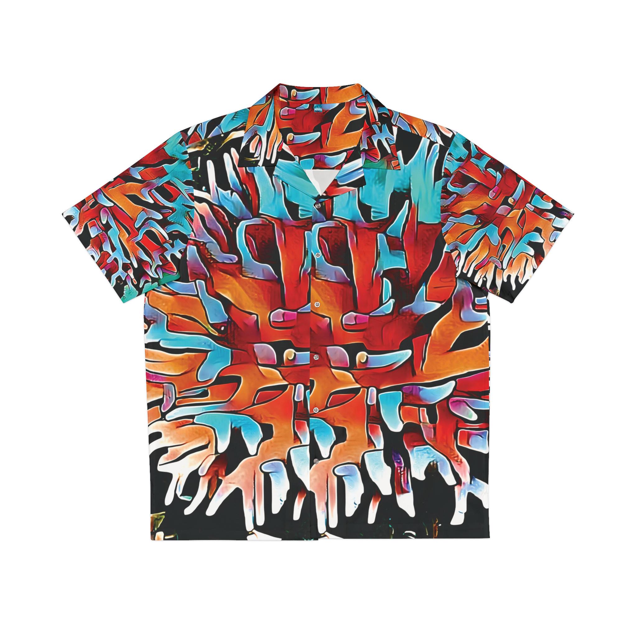 Aqua Spike - Hawaiian Shirt