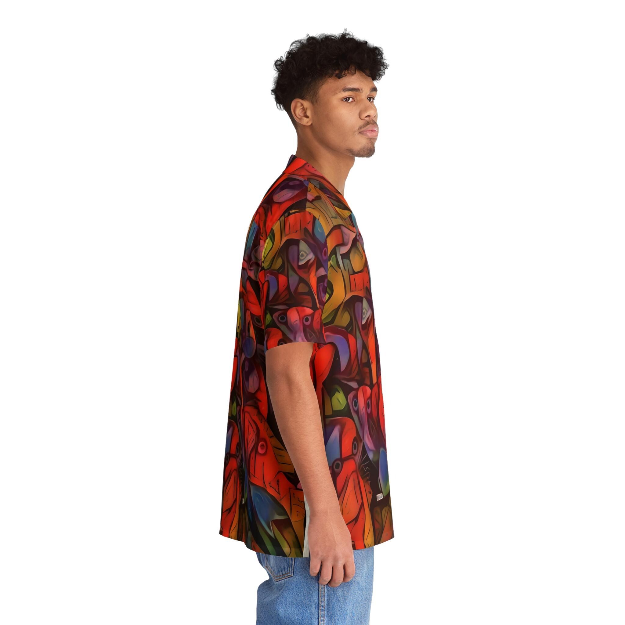 Square Backs Left - Hawaiian Shirt