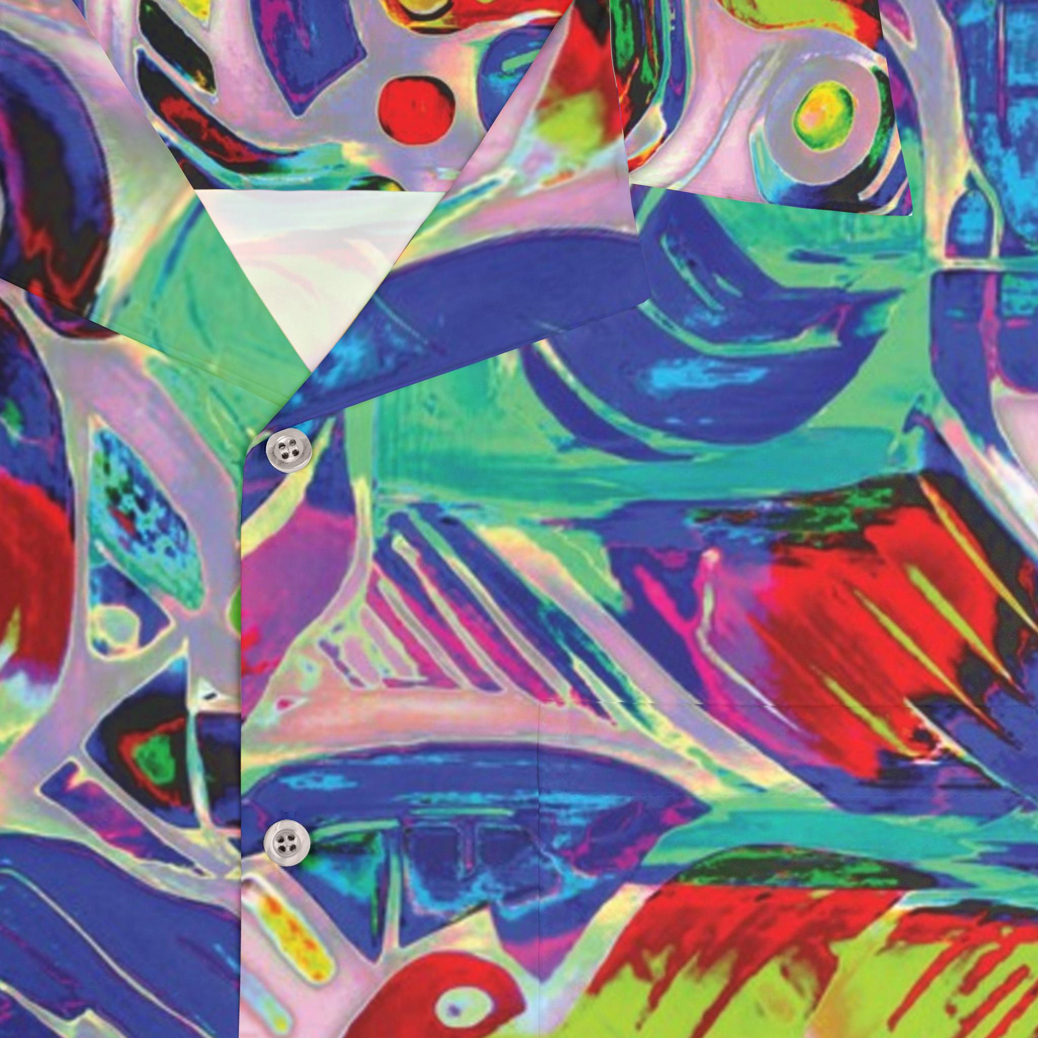 Poly Swirl - Hawaiian Shirt