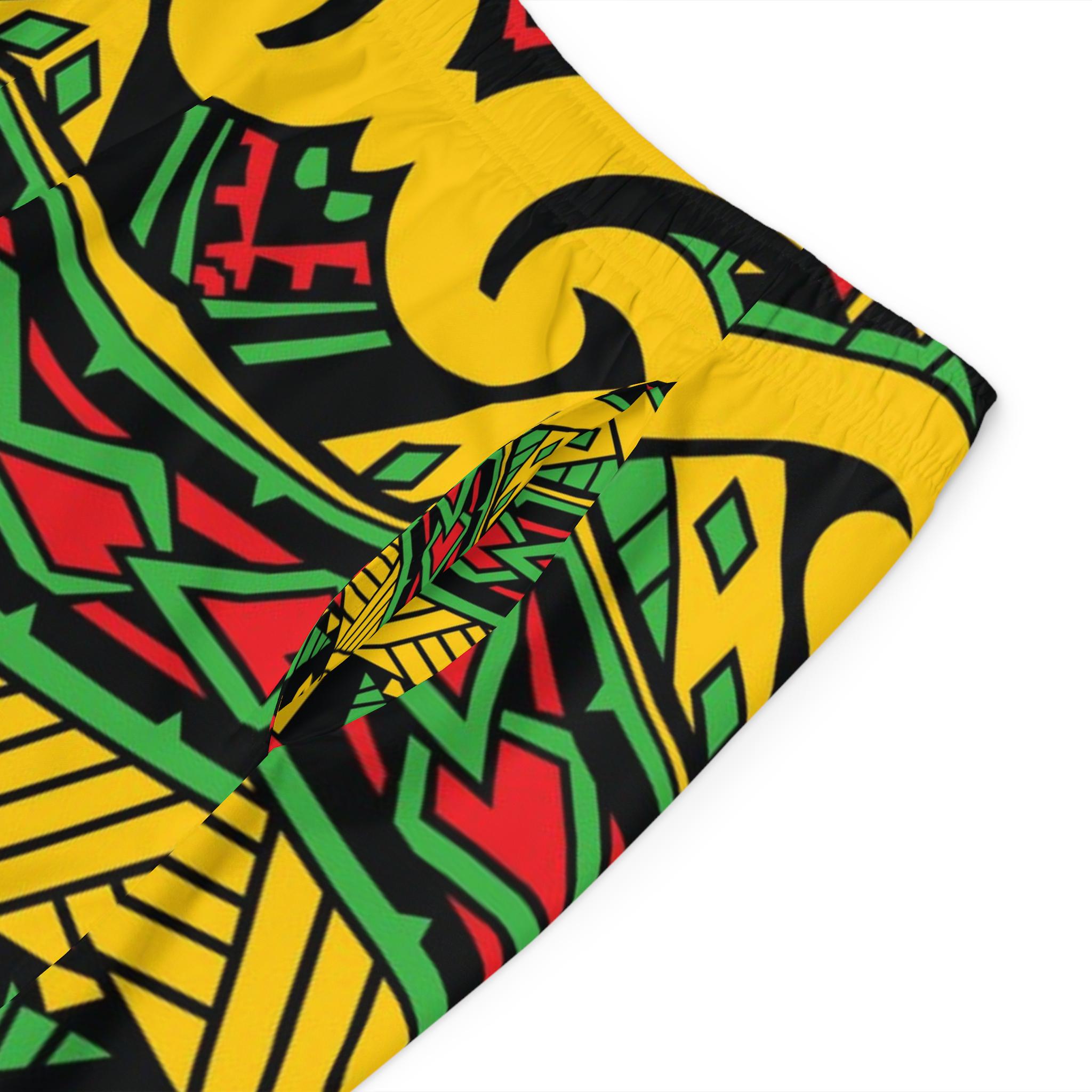 Reggae Lion Front - Board Shorts