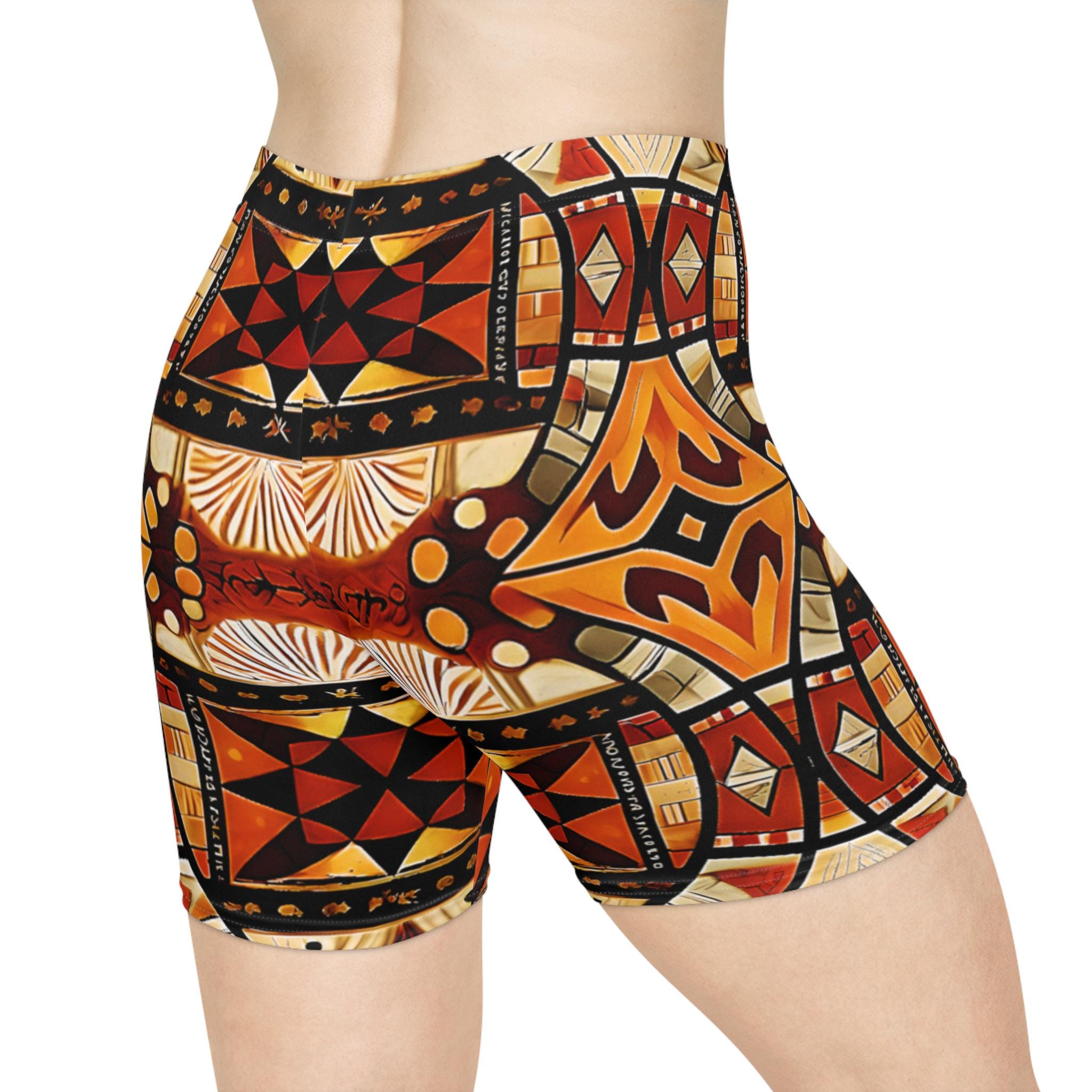 Tapa Too Tight - Womens Biker Shorts