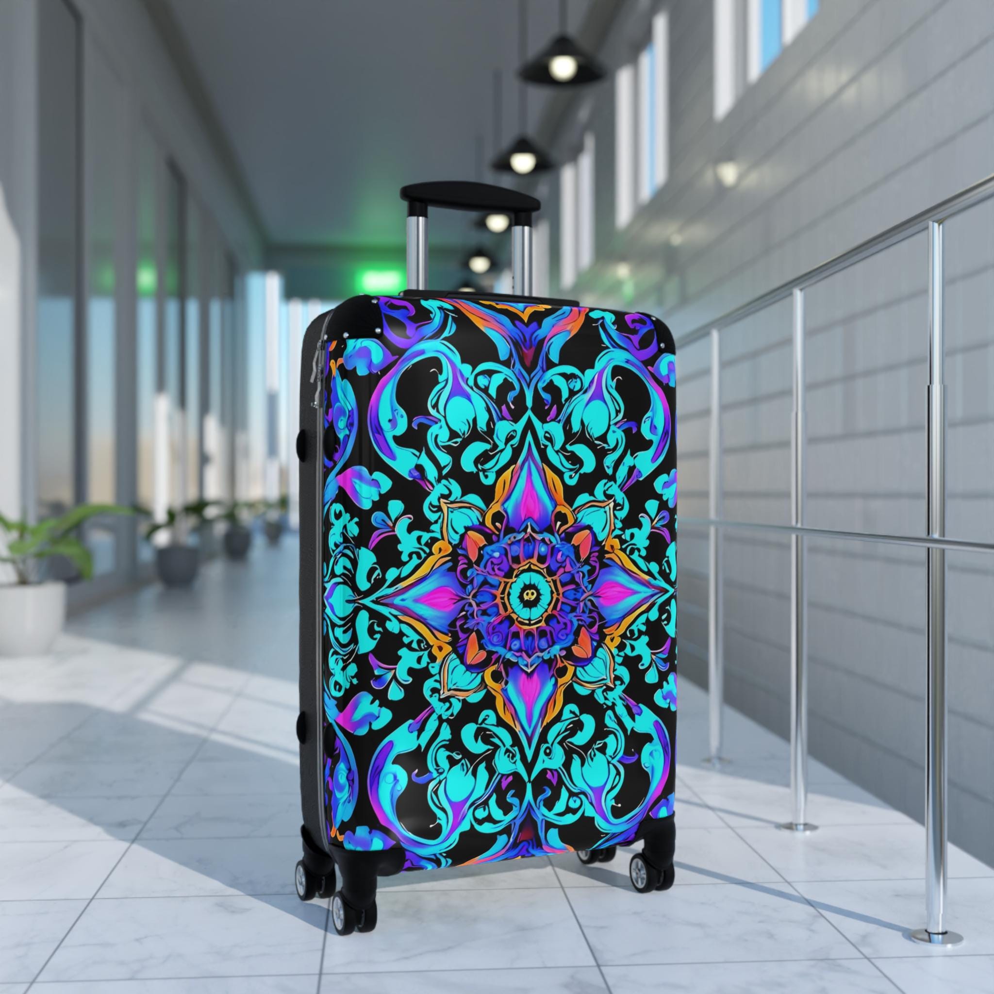 Purple F - Suitcase