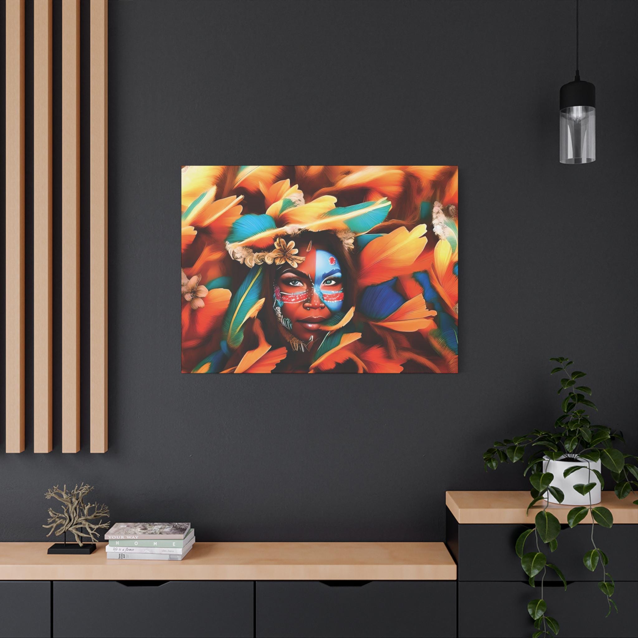 Mystery Girl - Canvas Wall Art