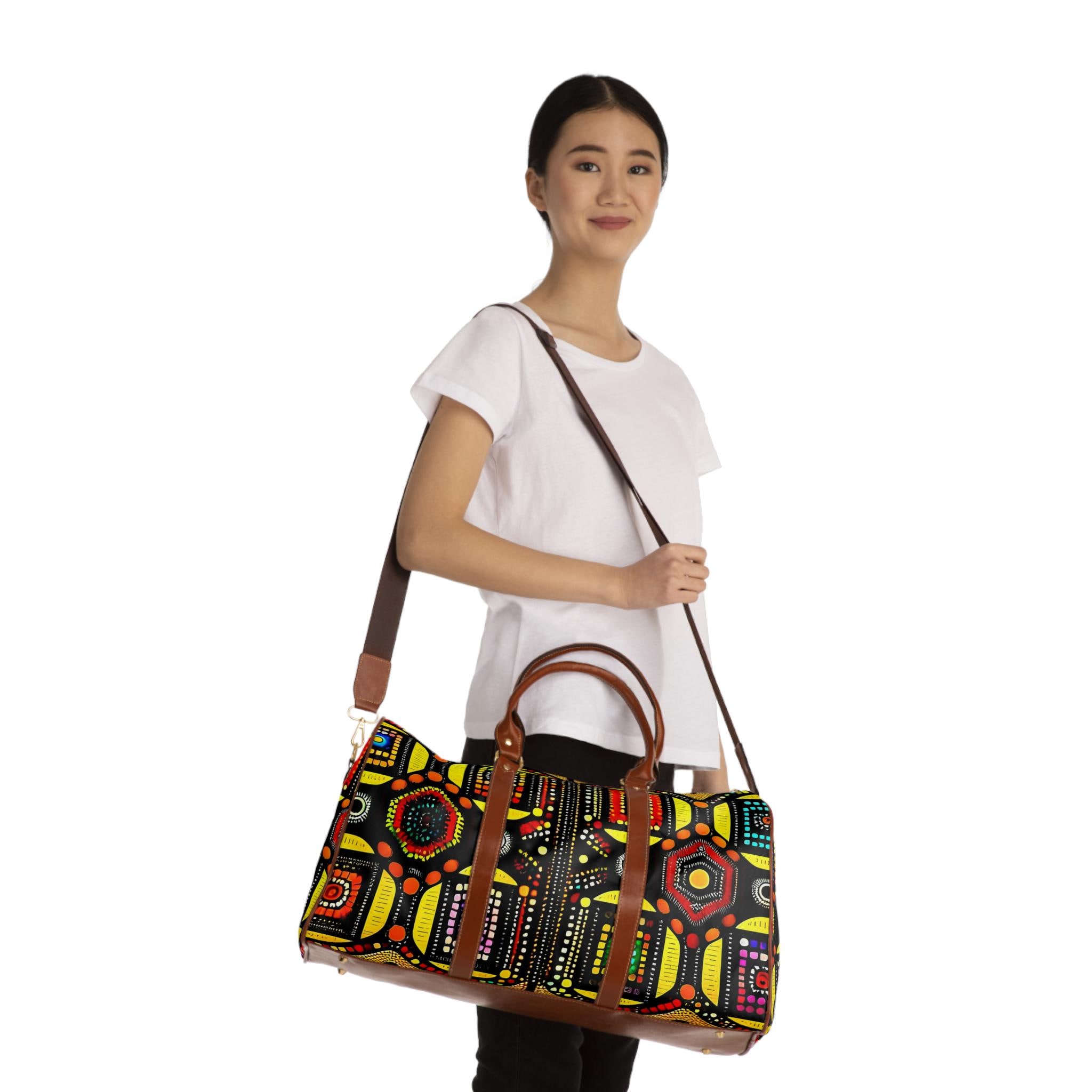 Square Dots - Waterproof Travel Bag