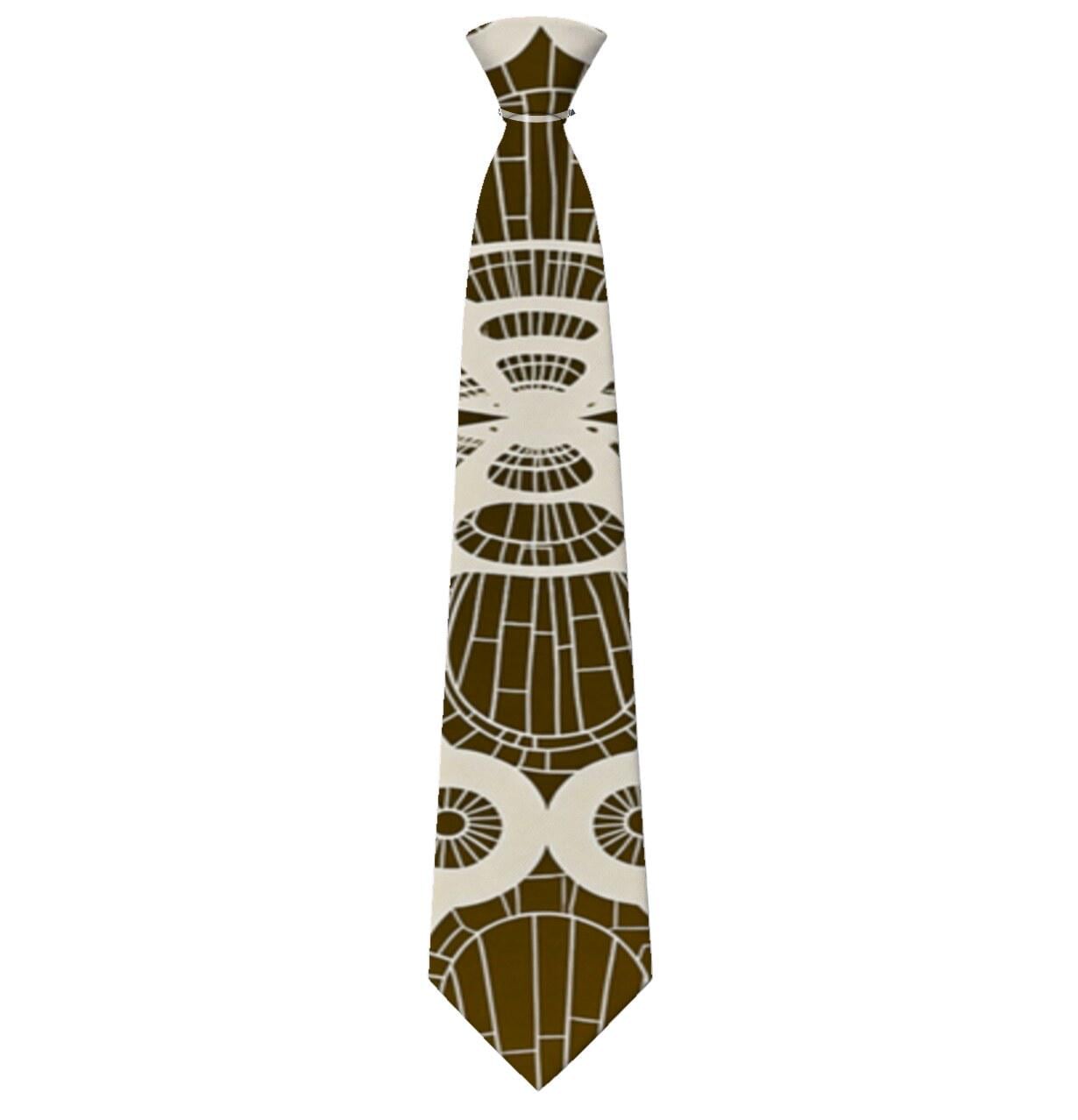 Urchin Brown Necktie