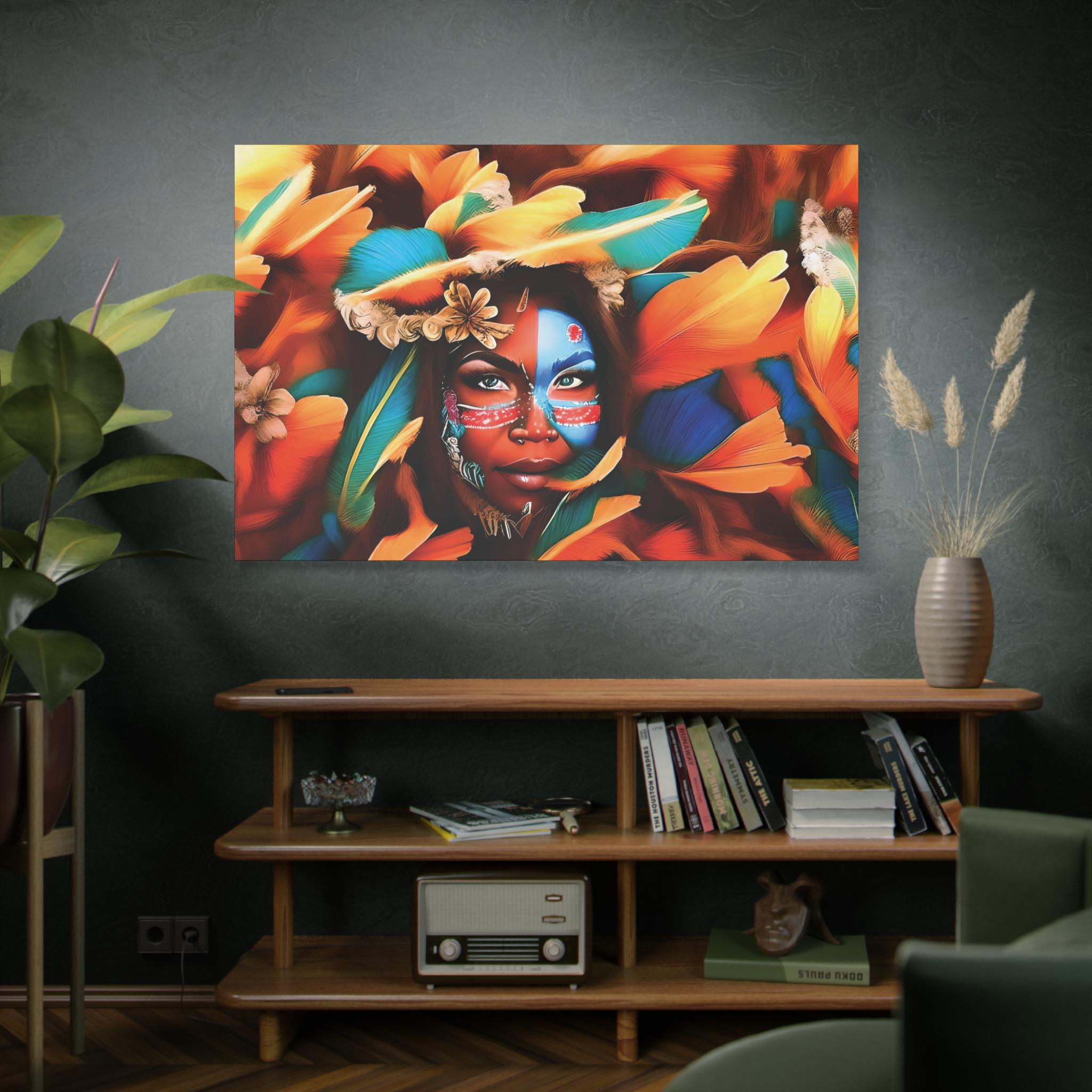 Mystery Girl - Canvas Wall Art