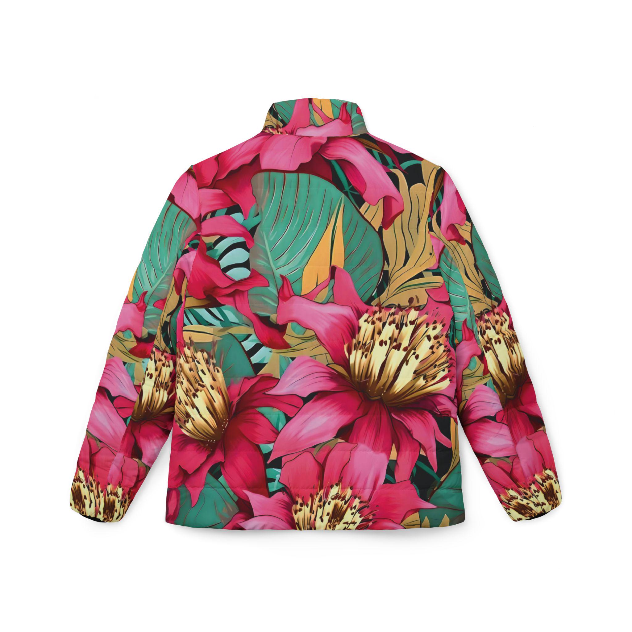 Morning Garden - Womens Puffer Jacket