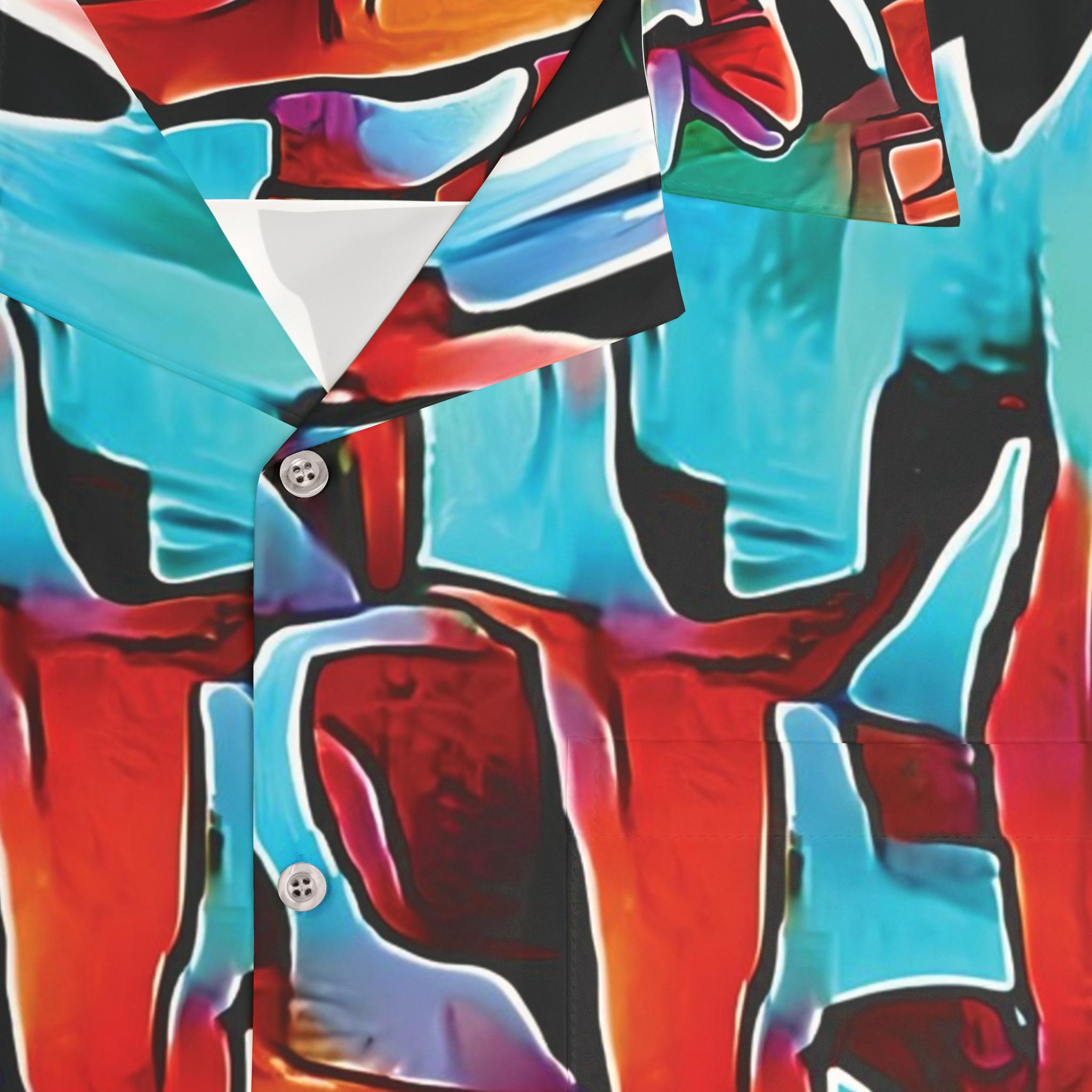 Aqua Spike - Hawaiian Shirt