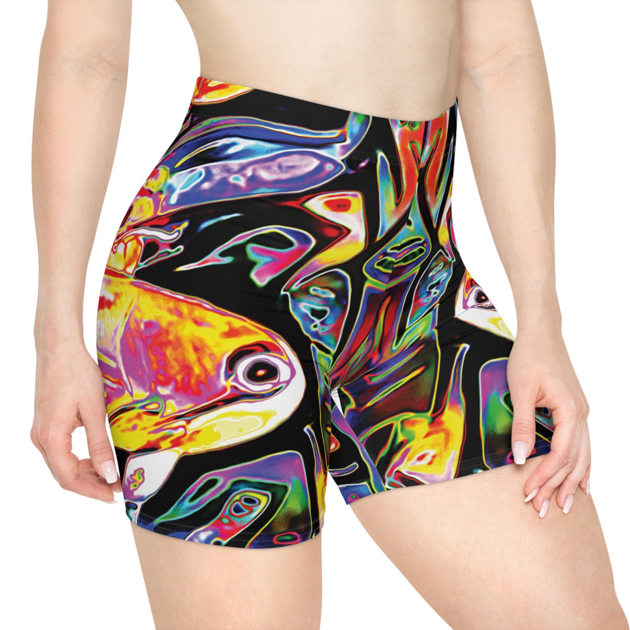Busy Day - Womens Biker Shorts