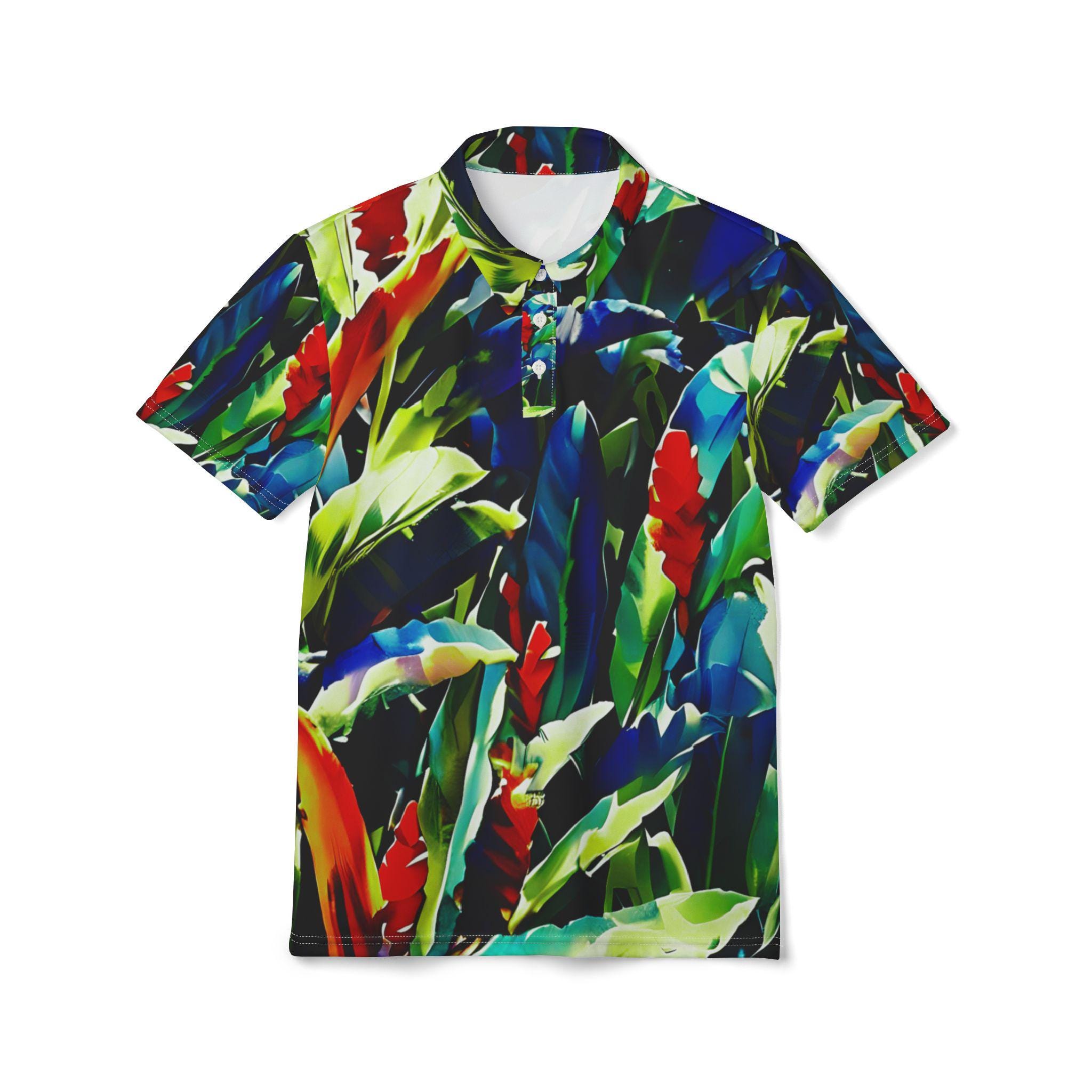 Floral Ginger - Polo Shirt