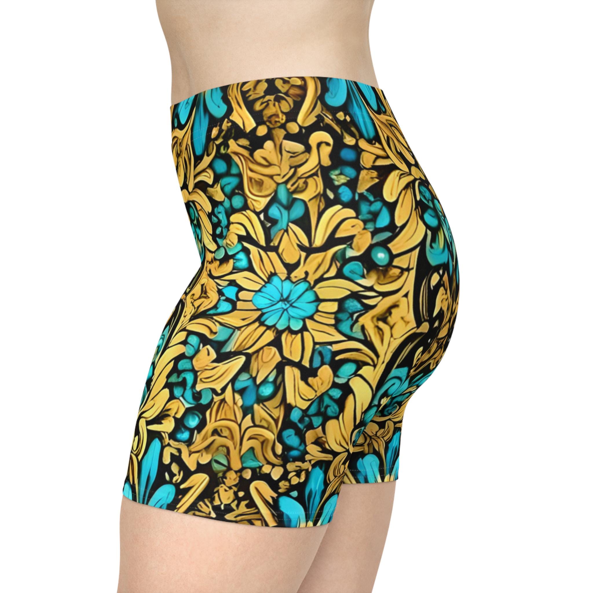 Summer Day - Womens Biker Shorts