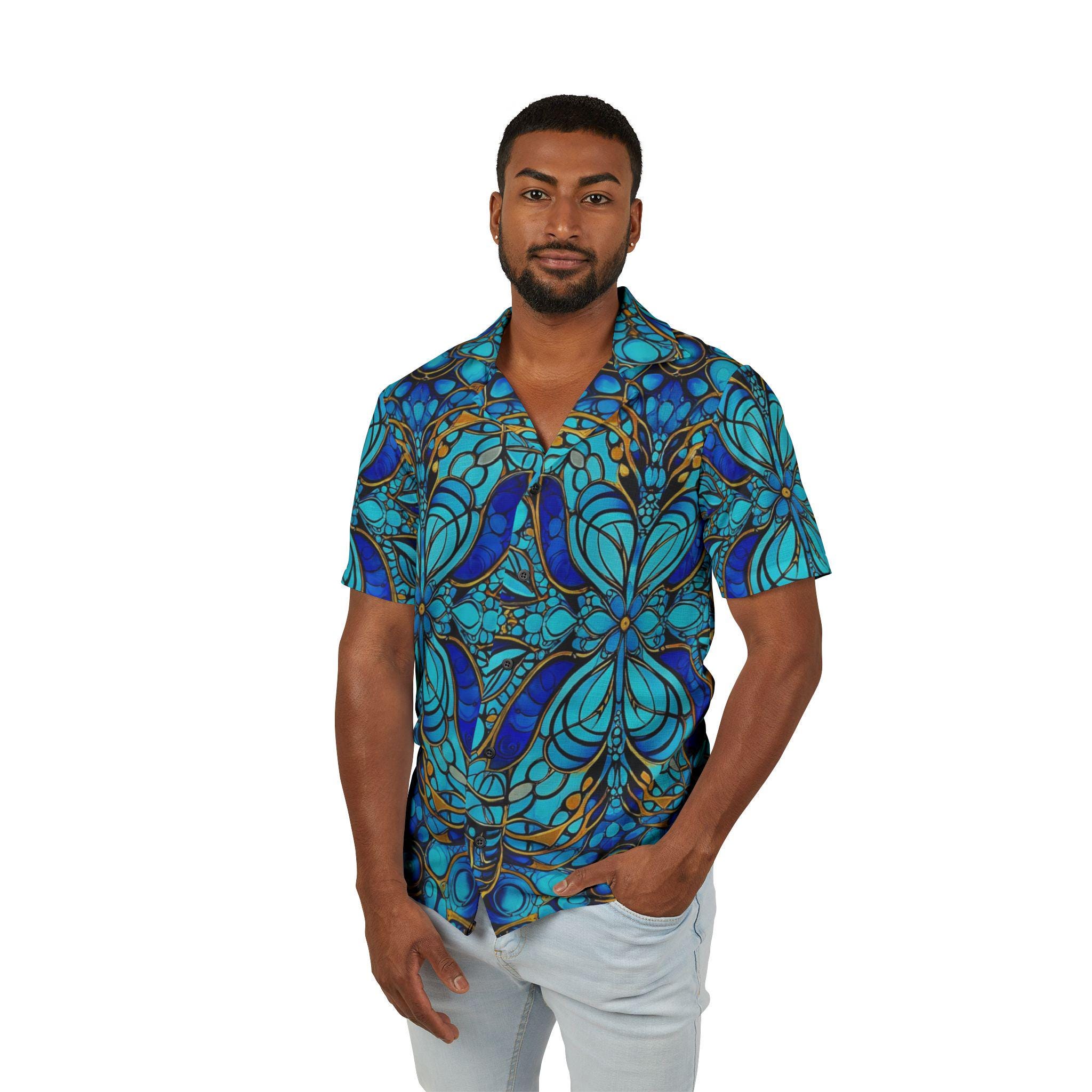 Blue Lobsters - Hawaiian Shirt