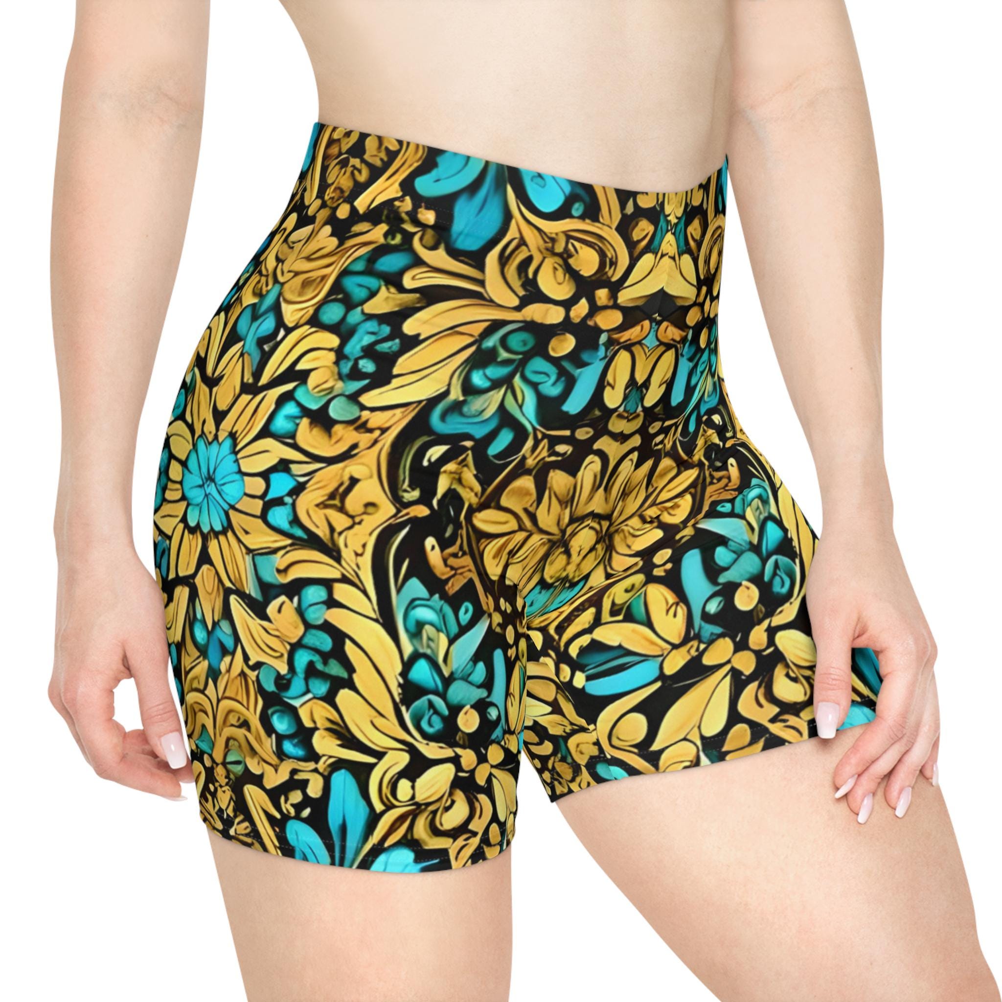 Summer Day - Womens Biker Shorts
