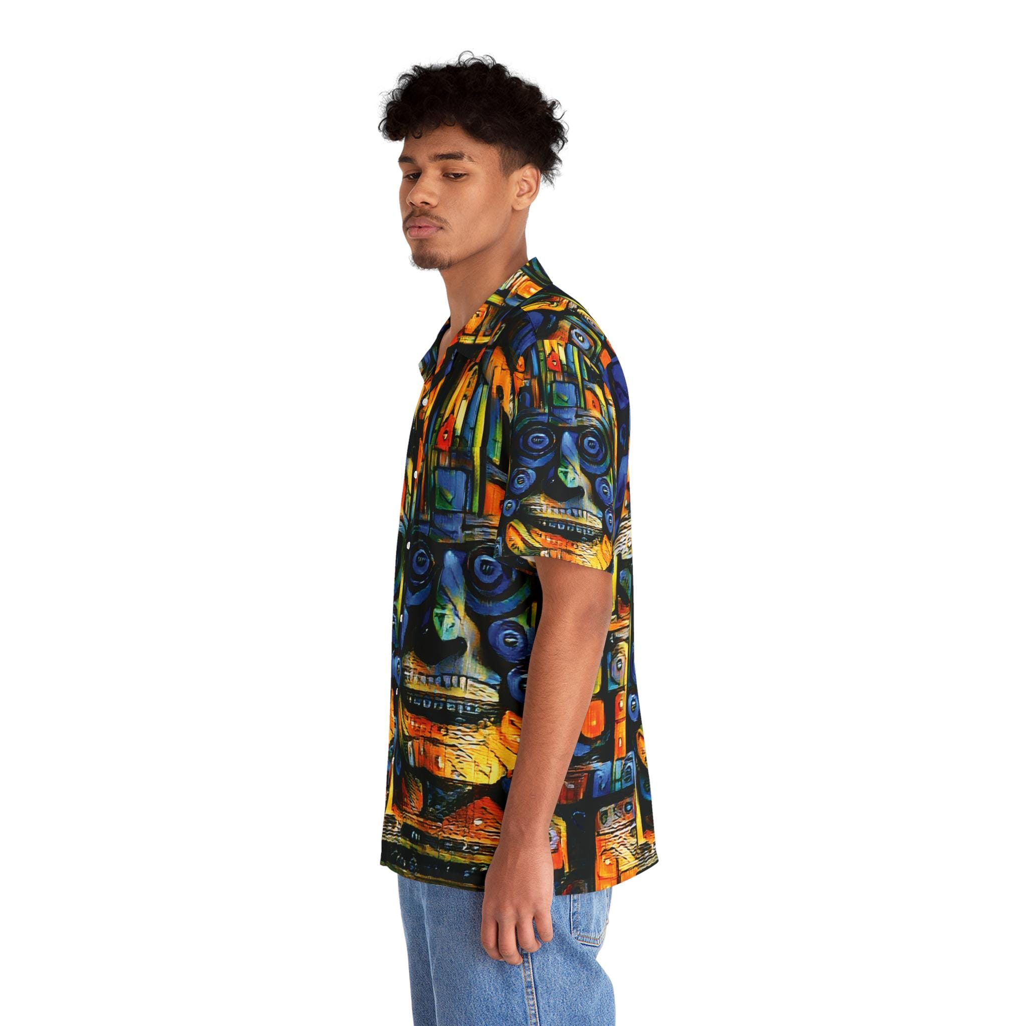 Purple Face - Hawaiian Shirt