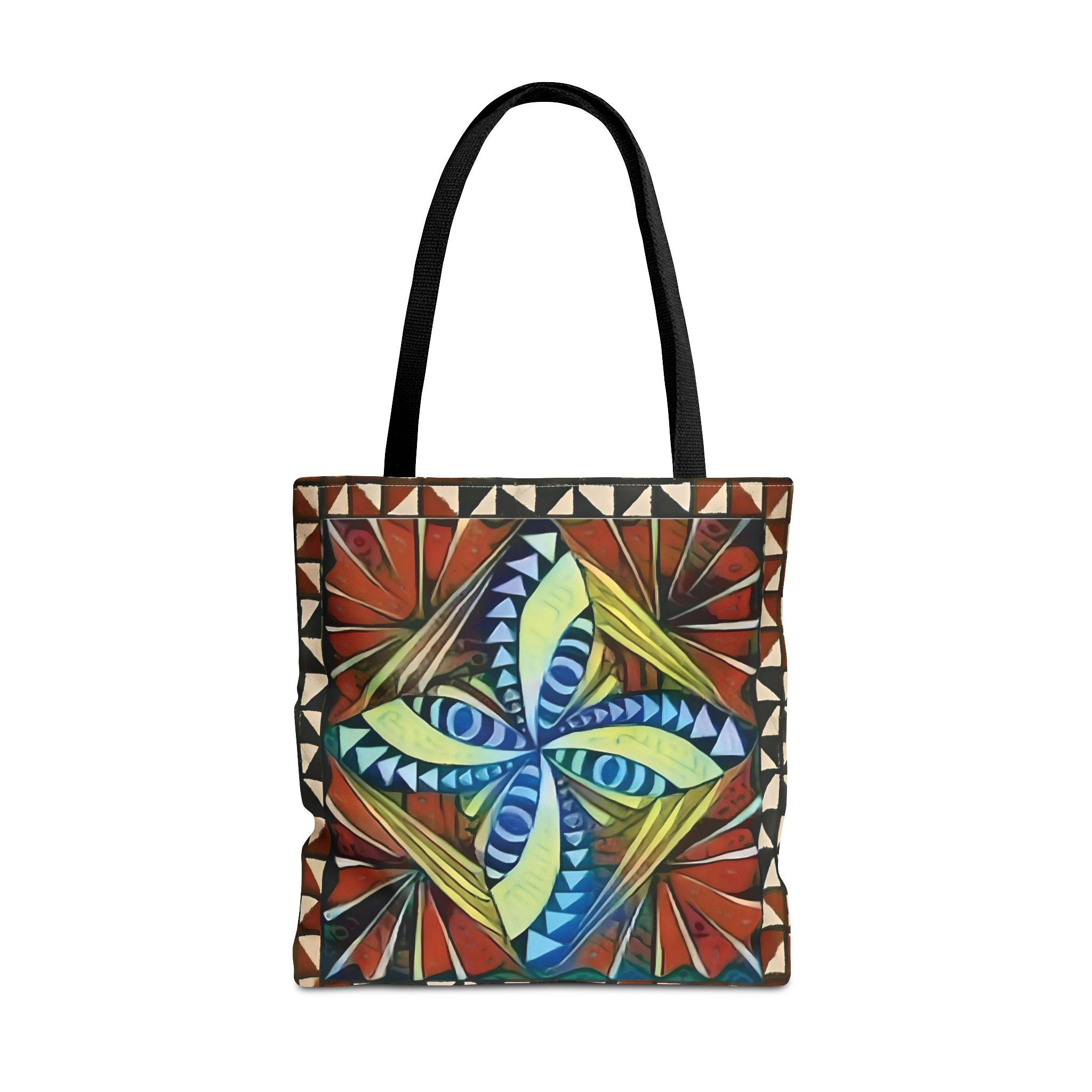 Tapa with Border - Tote Bag