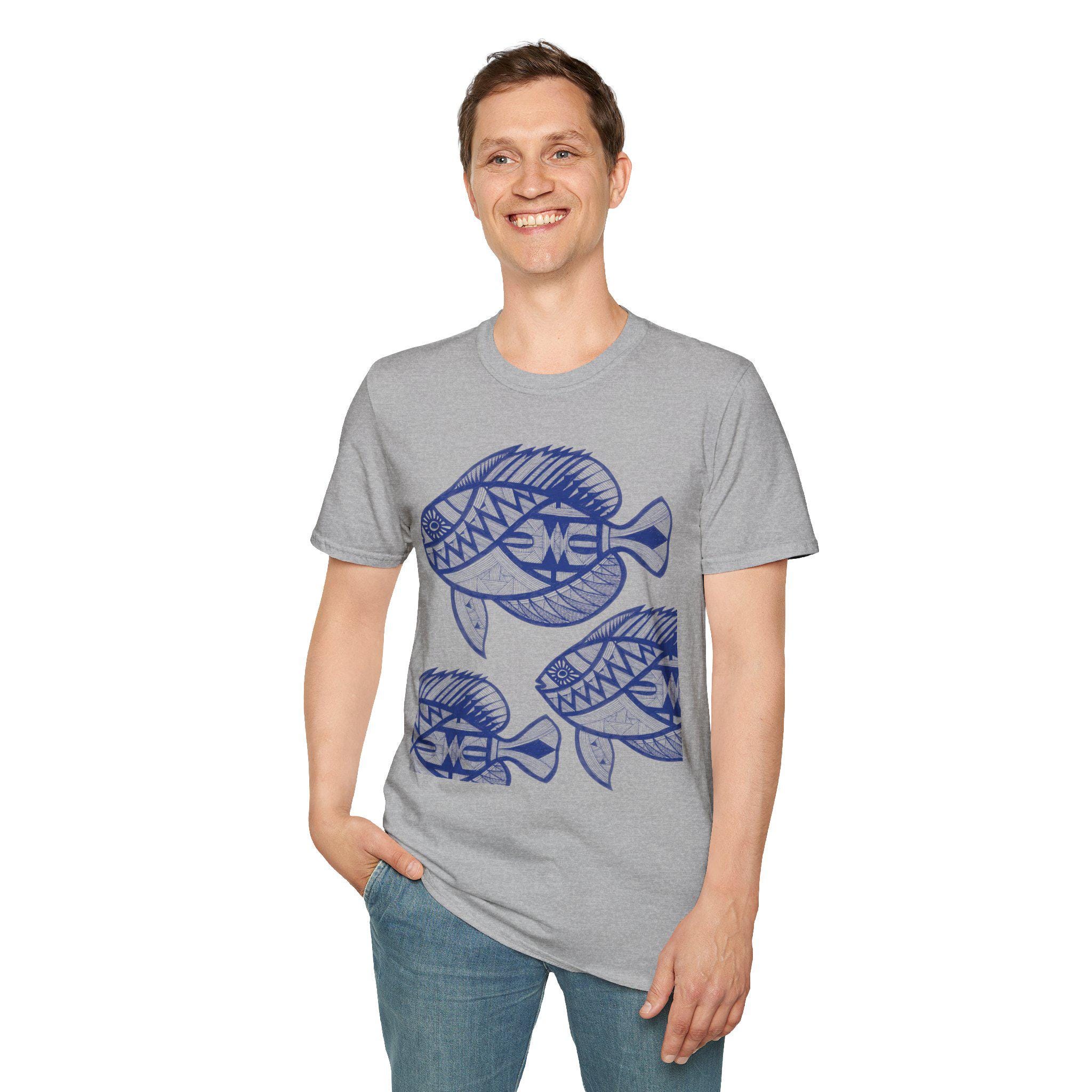 Blue Fish 11 - T Shirt