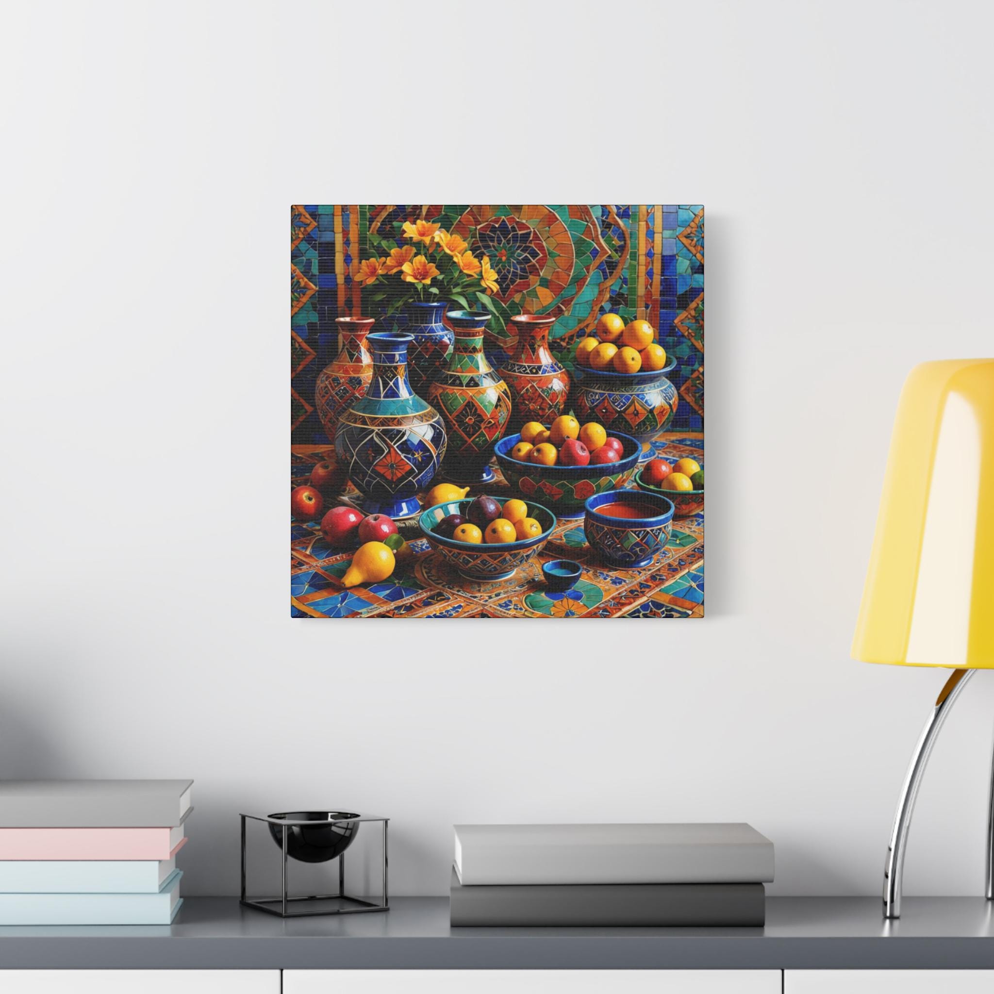 Table with Fruit - Canvas Wall Art