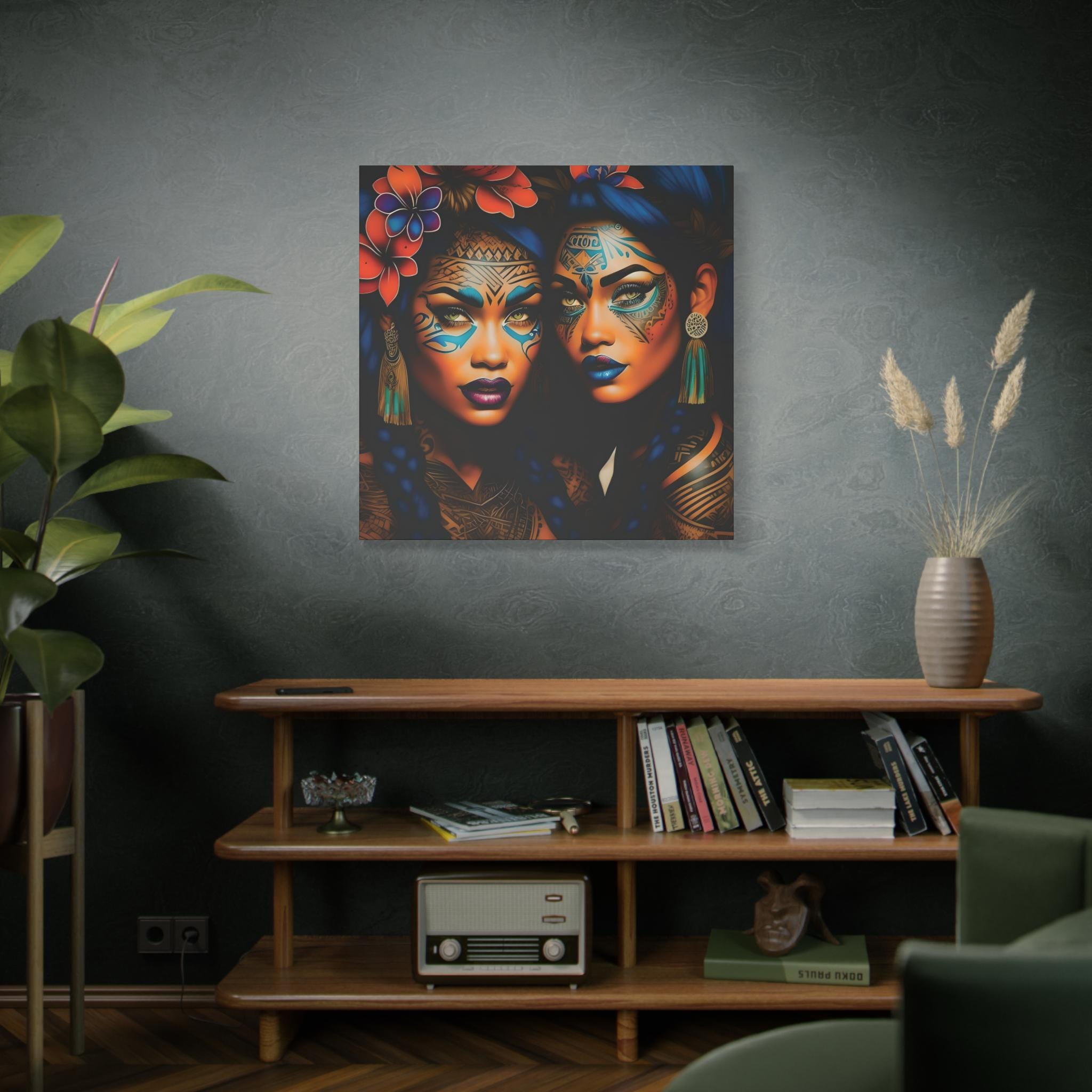 Painted Ladies - Canvas Wall Art