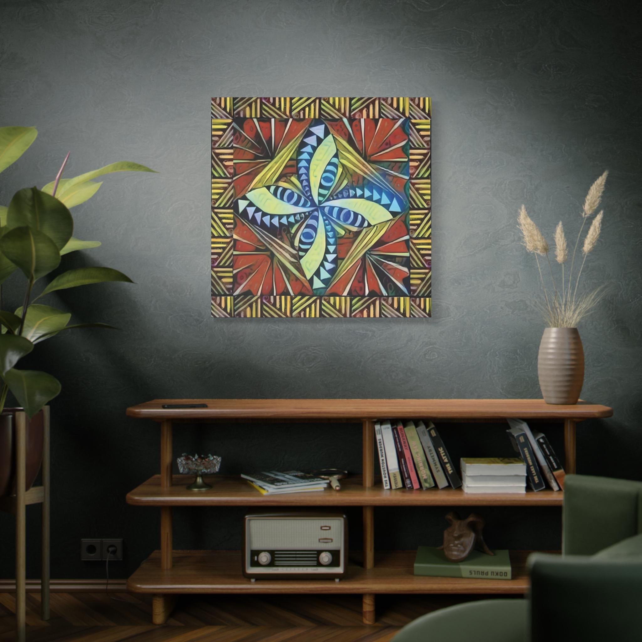Tapa Border - Canvas Wall Art