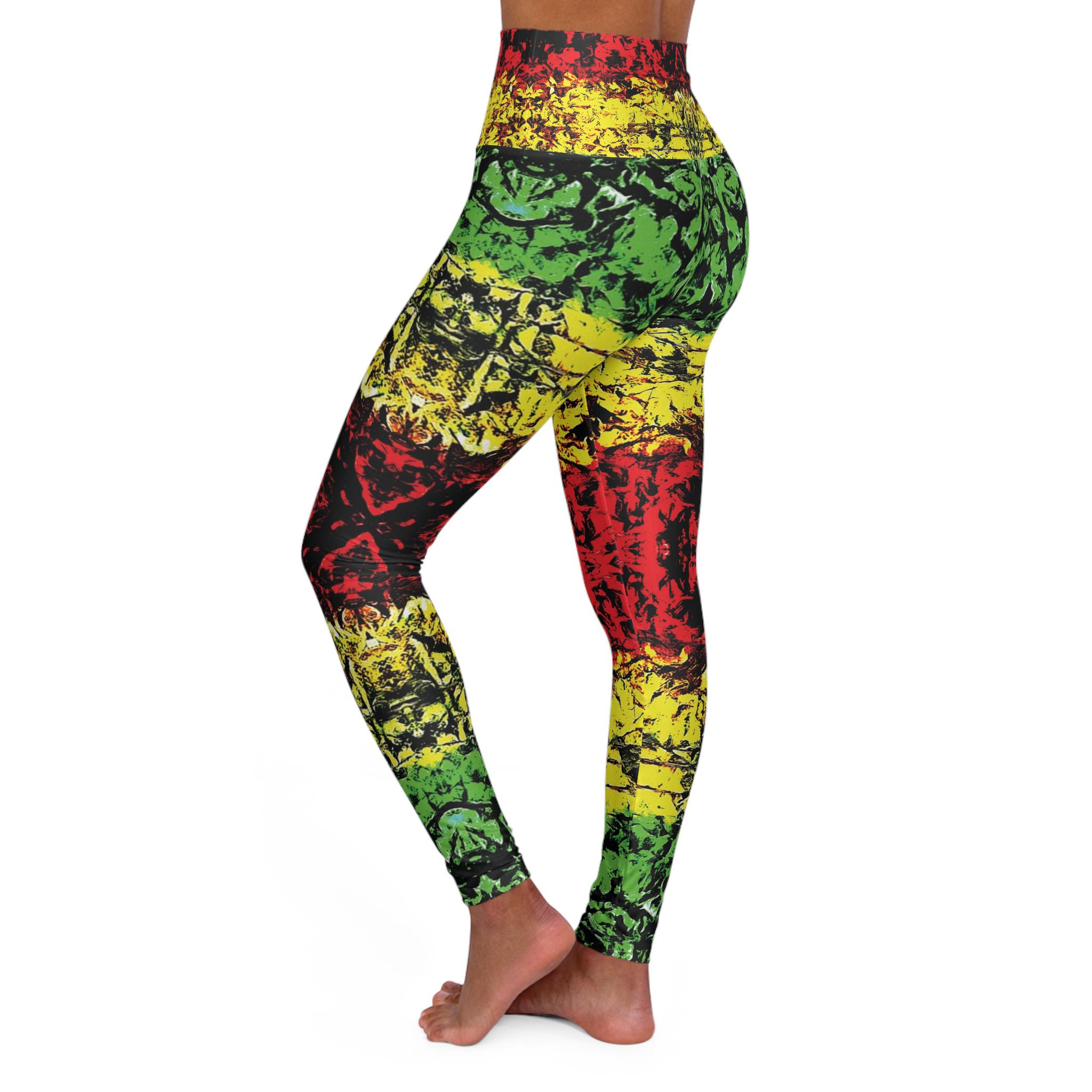 Reggae Stripe - Yoga Pants