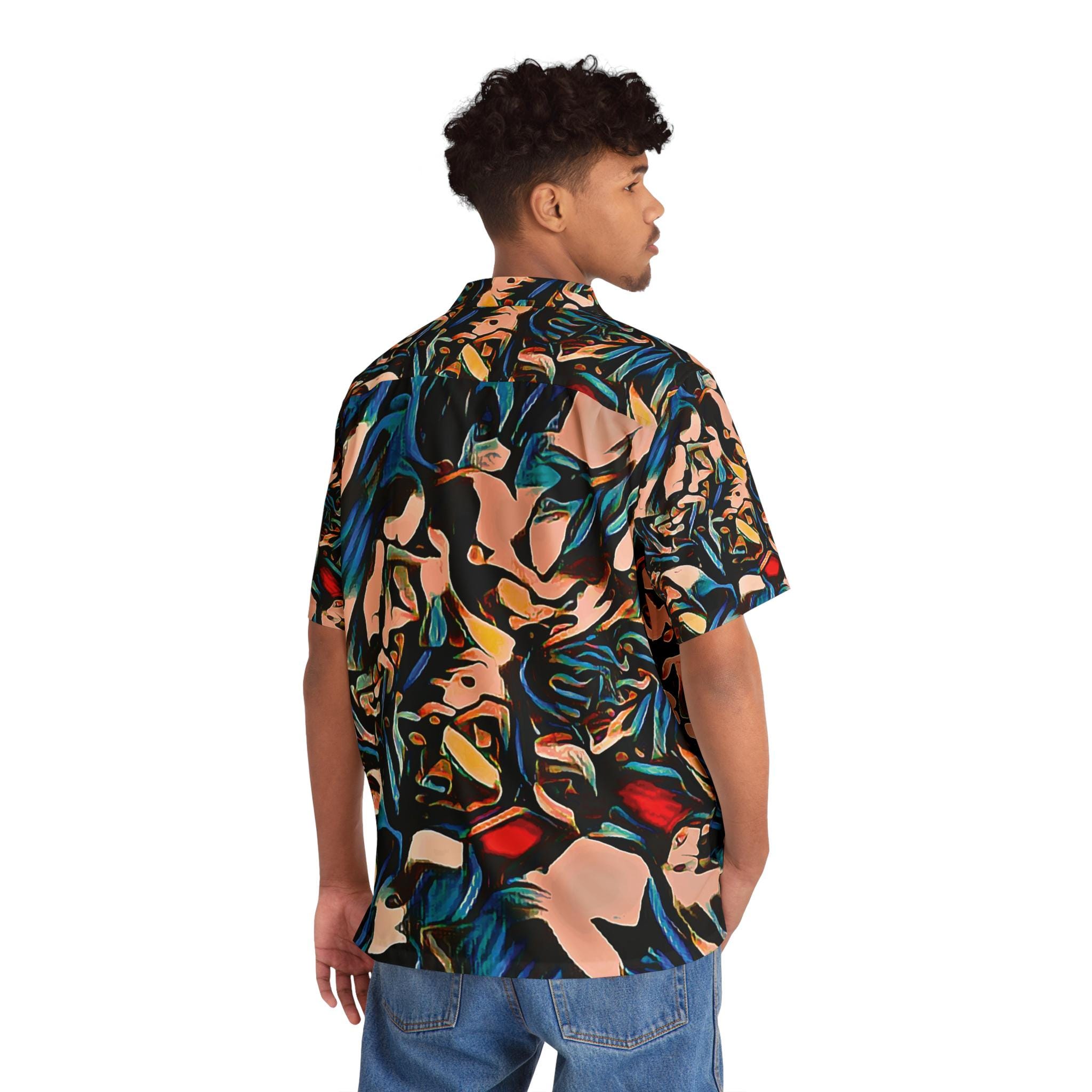Black Rose - Hawaiian Shirt