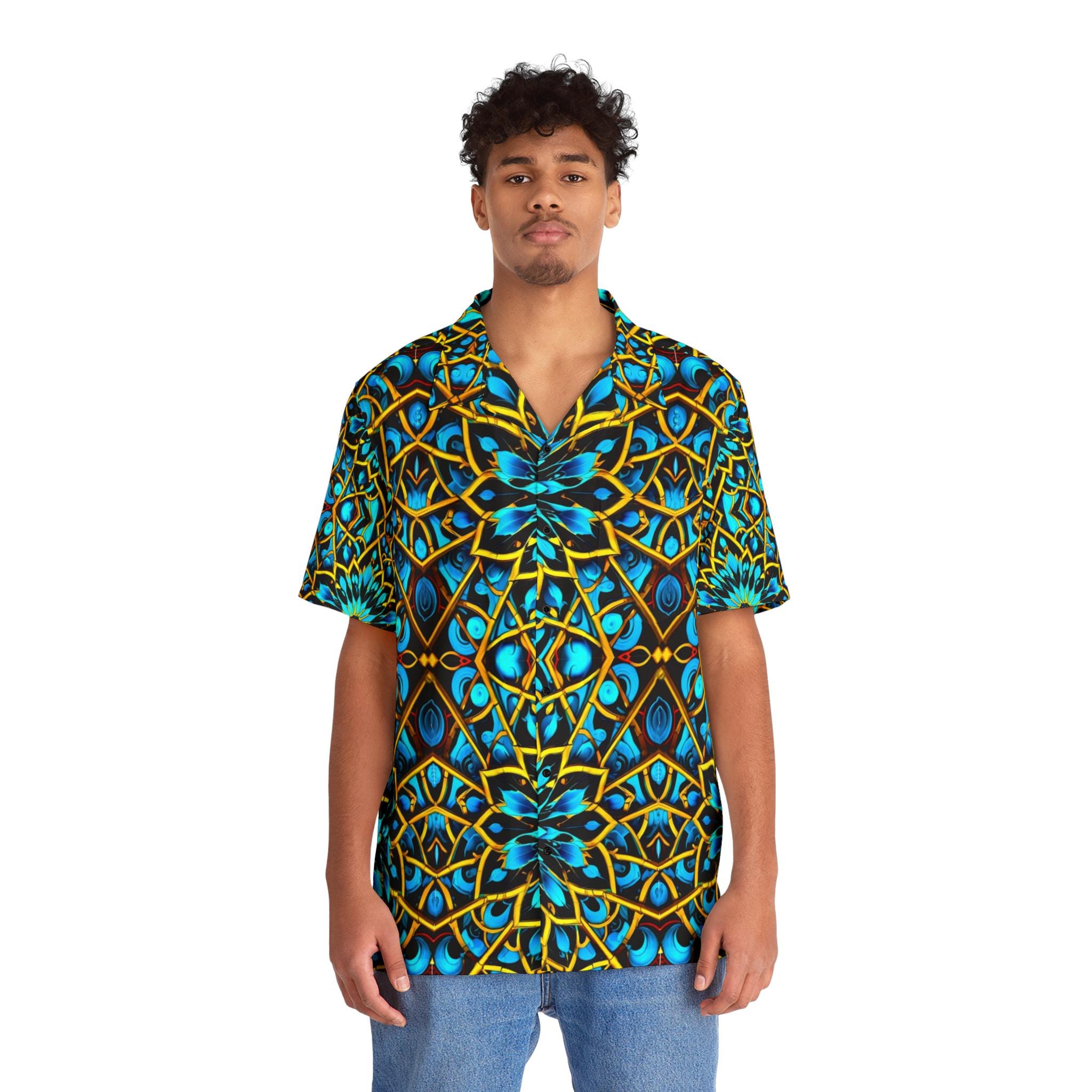 322a Blue Lace Ab - Hawaiian Shirt