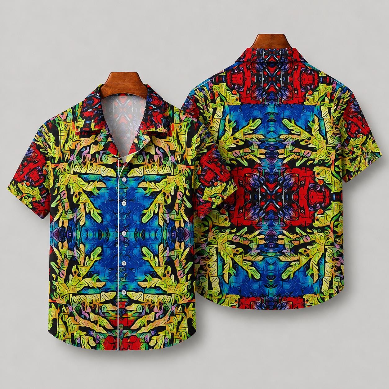 Yellow Branch - Hawaiian Shirt