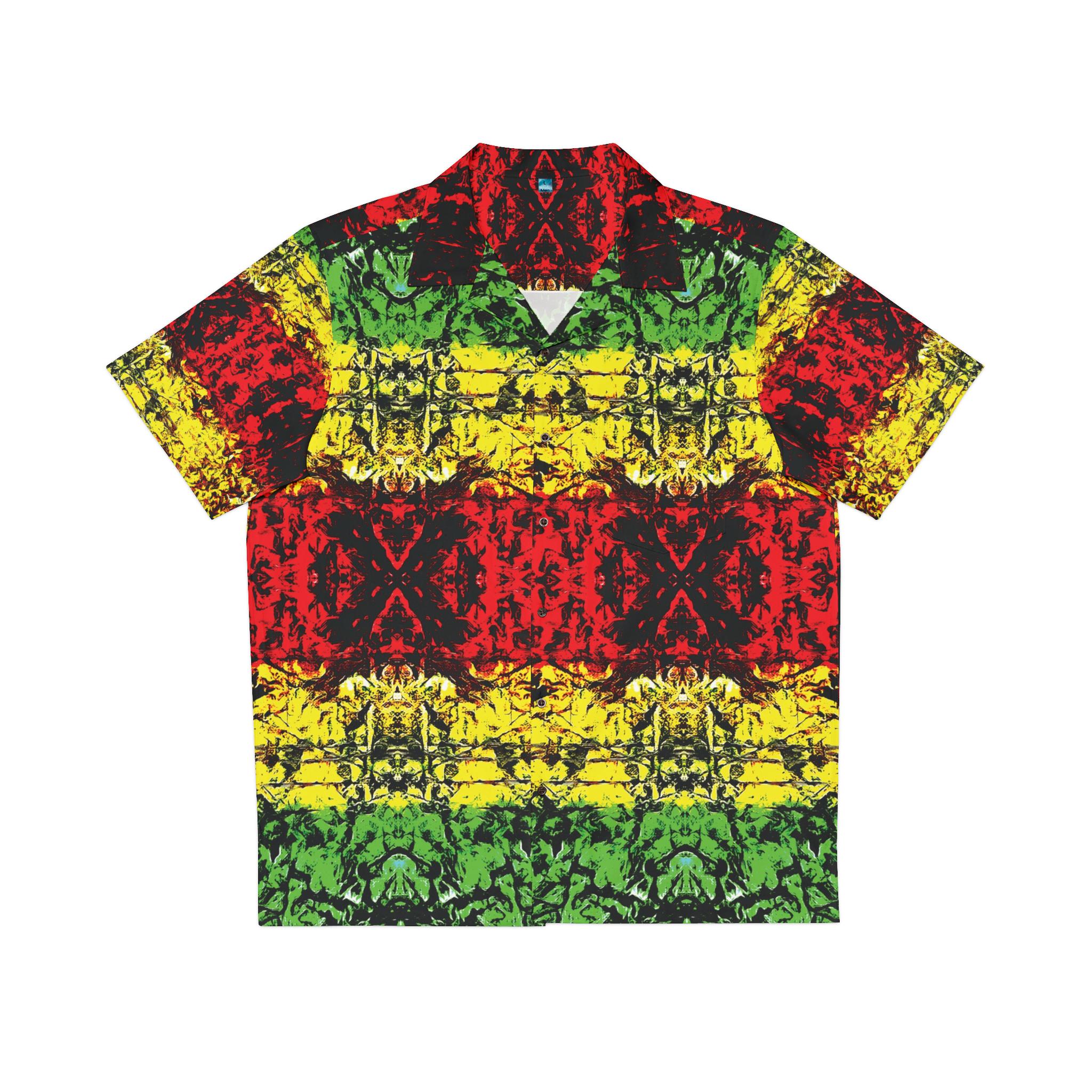 Reggae Stripe - Hawaiian Shirt