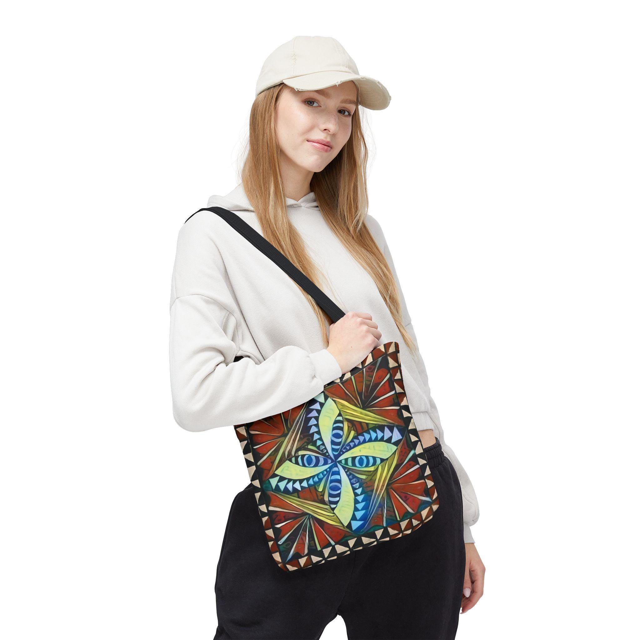Tapa with Border - Tote Bag