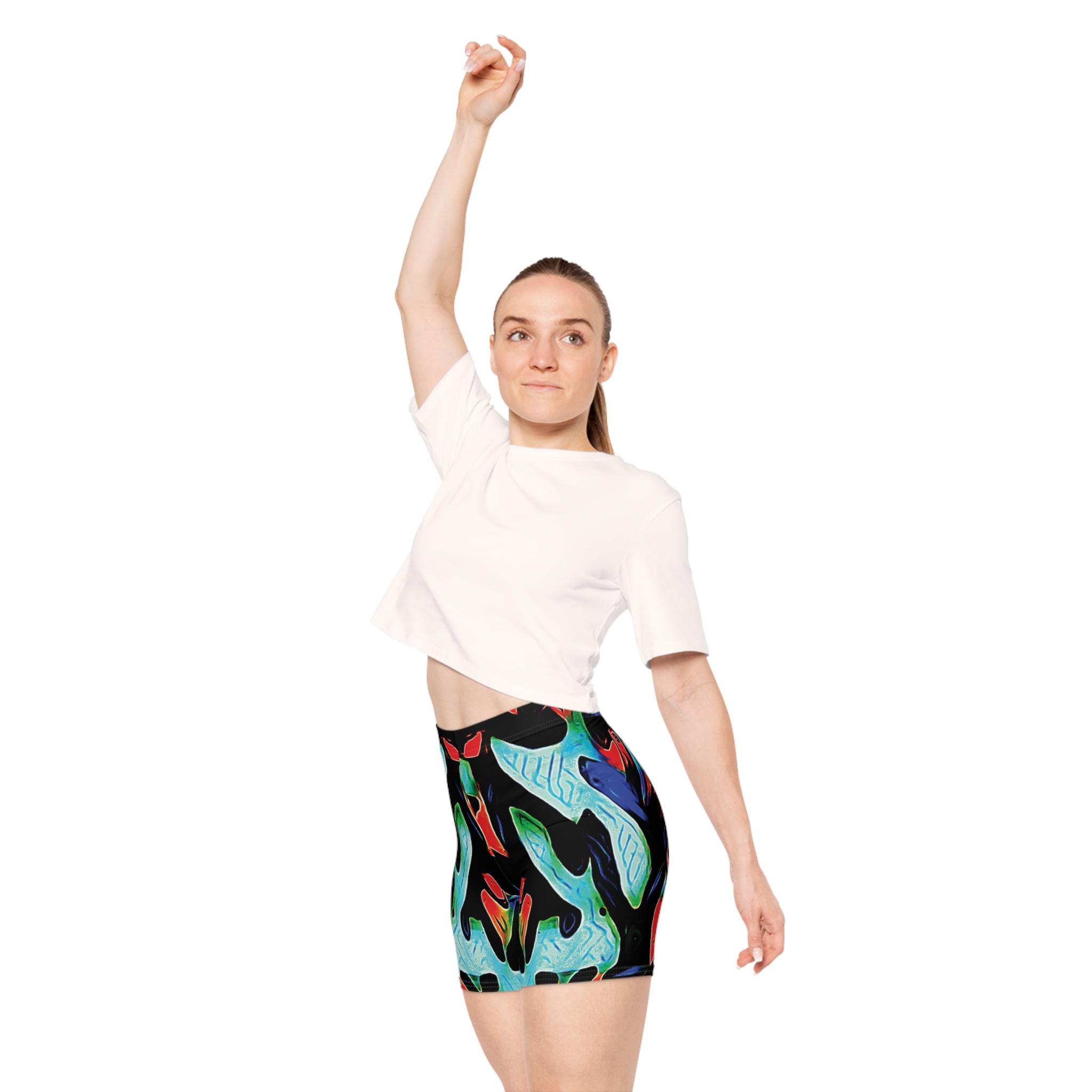 Wild Branch - Womens Biker Shorts