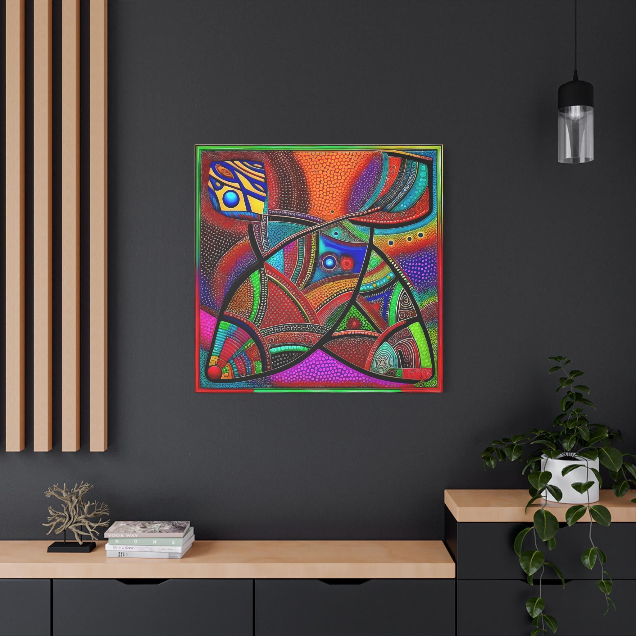 Two Fish A - Canvas Wall Art