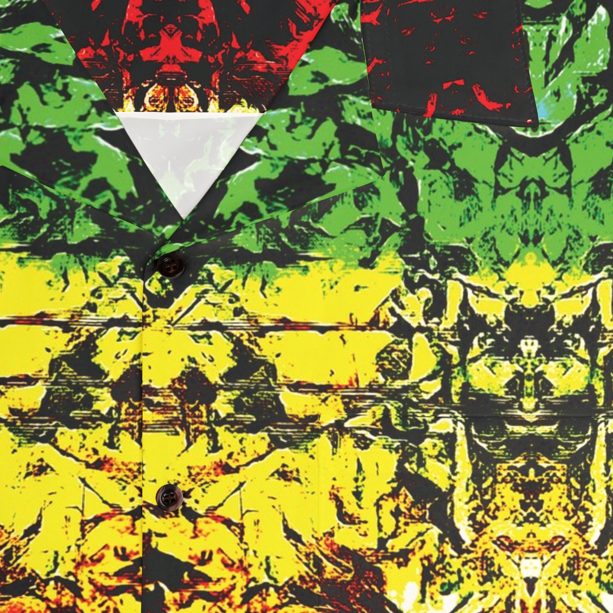 Reggae Stripe - Hawaiian Shirt