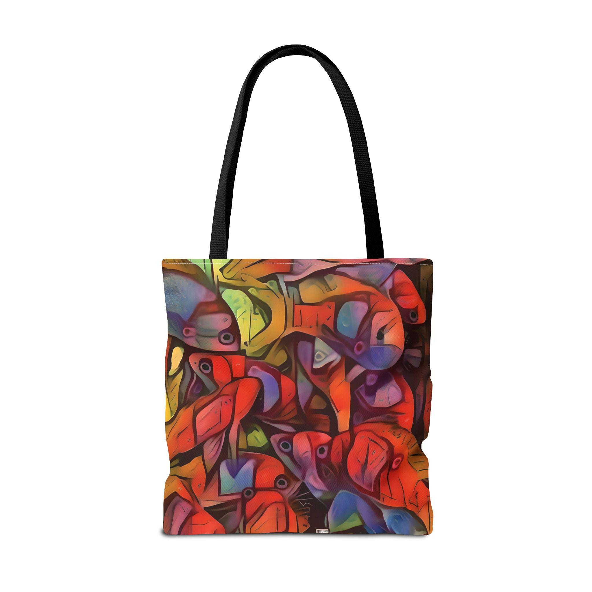 Square Backs Left - Tote Bag