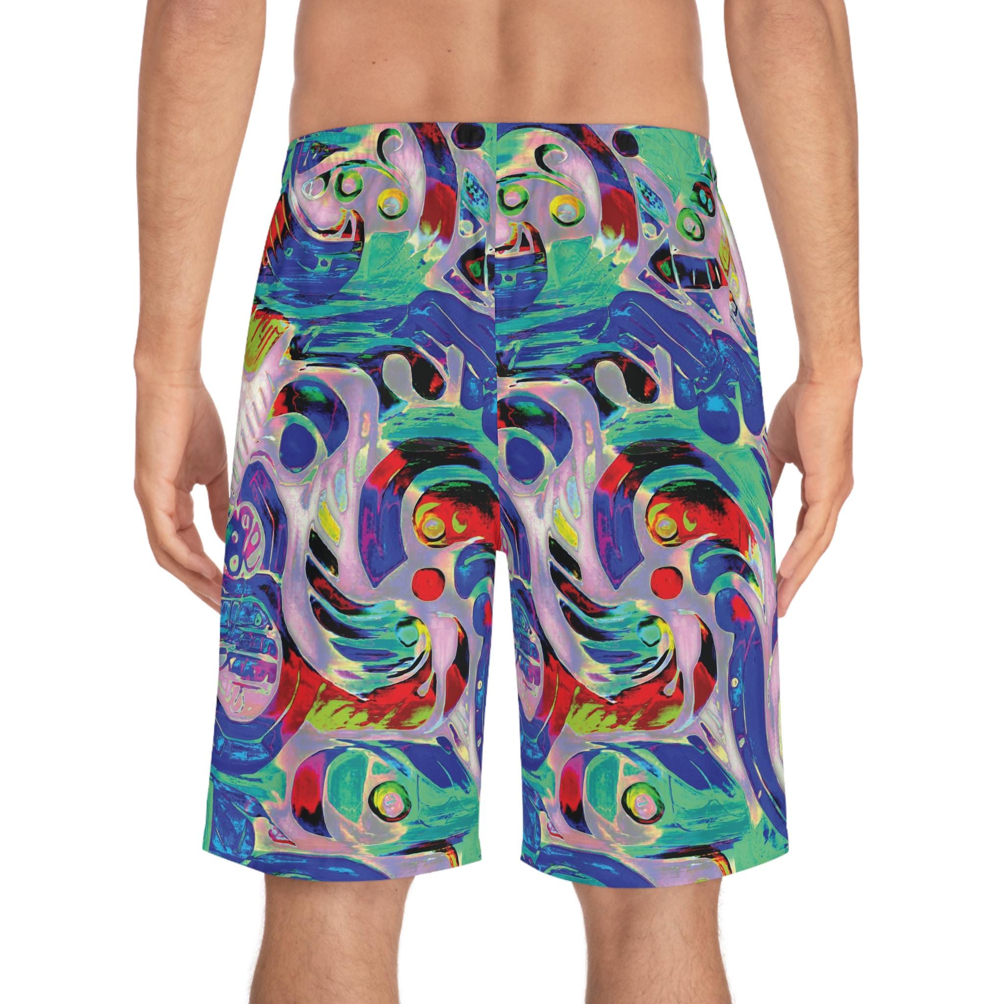 Poly Swirl - Board Shorts