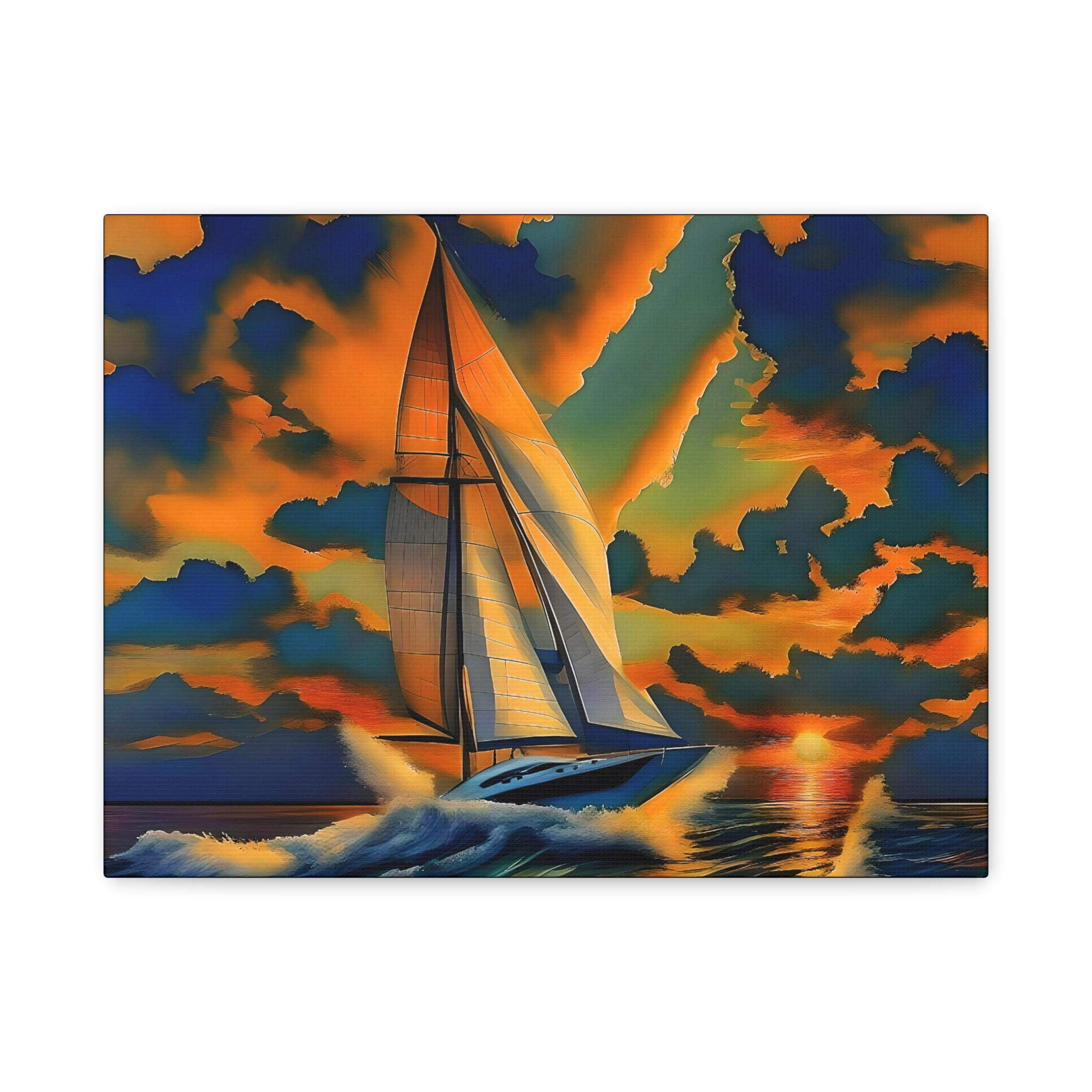 Race of the Day - Canvas Wall Art