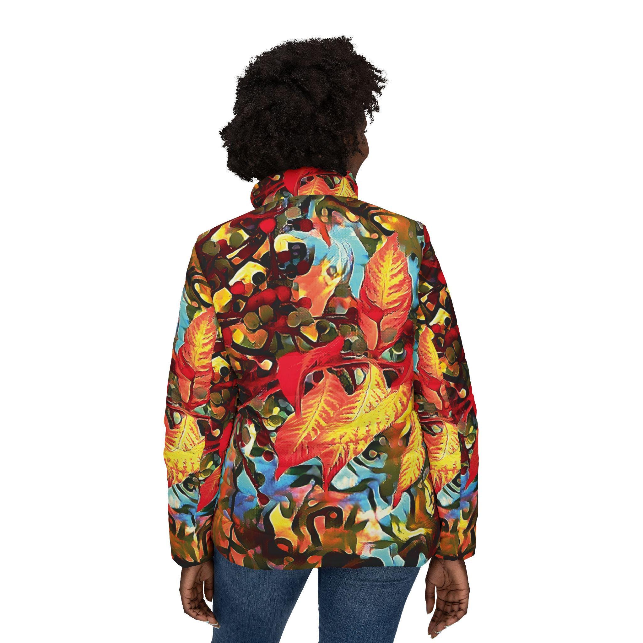 Winter Trees - Womens Puffer Jacket