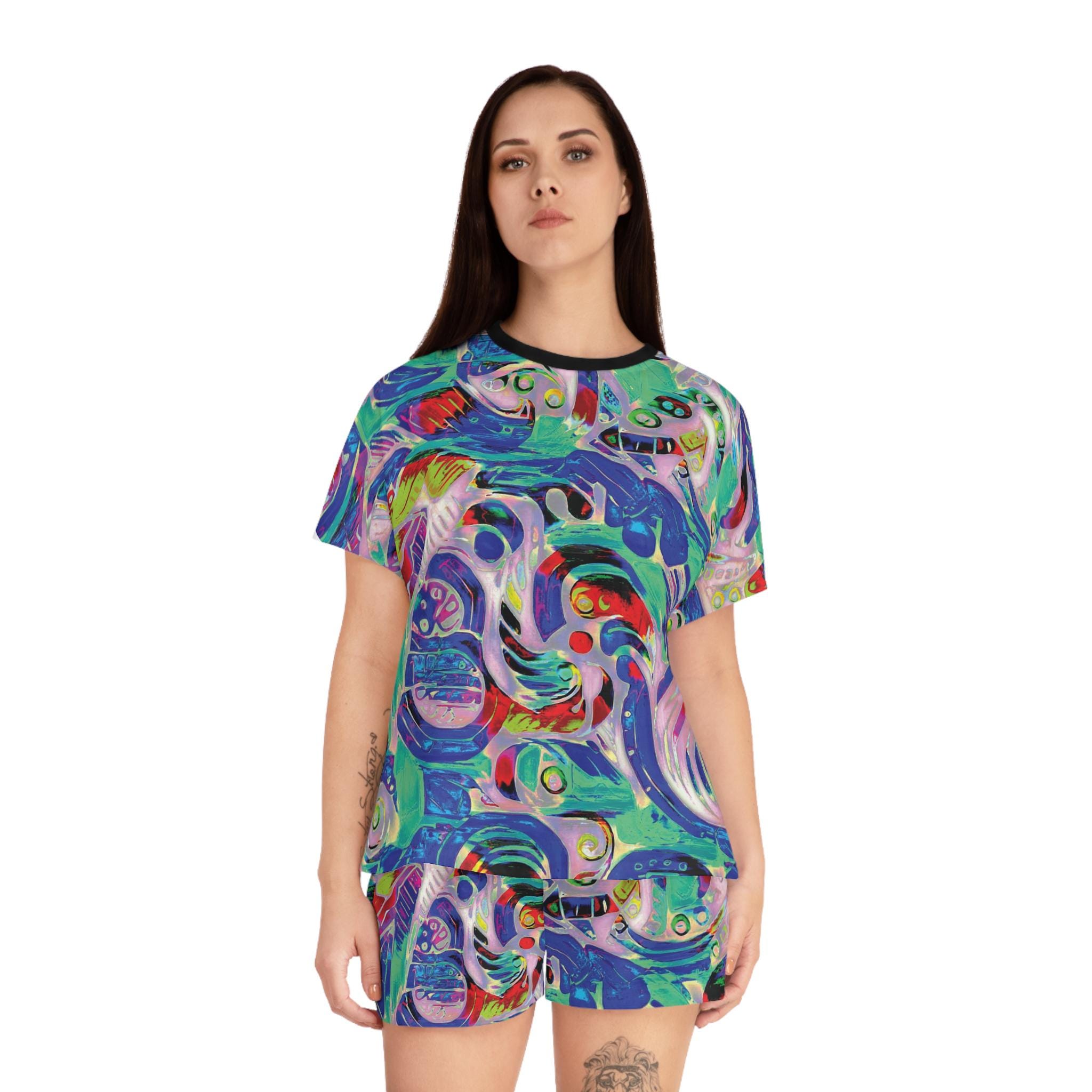 Poly Swirl - Womens Pajamas