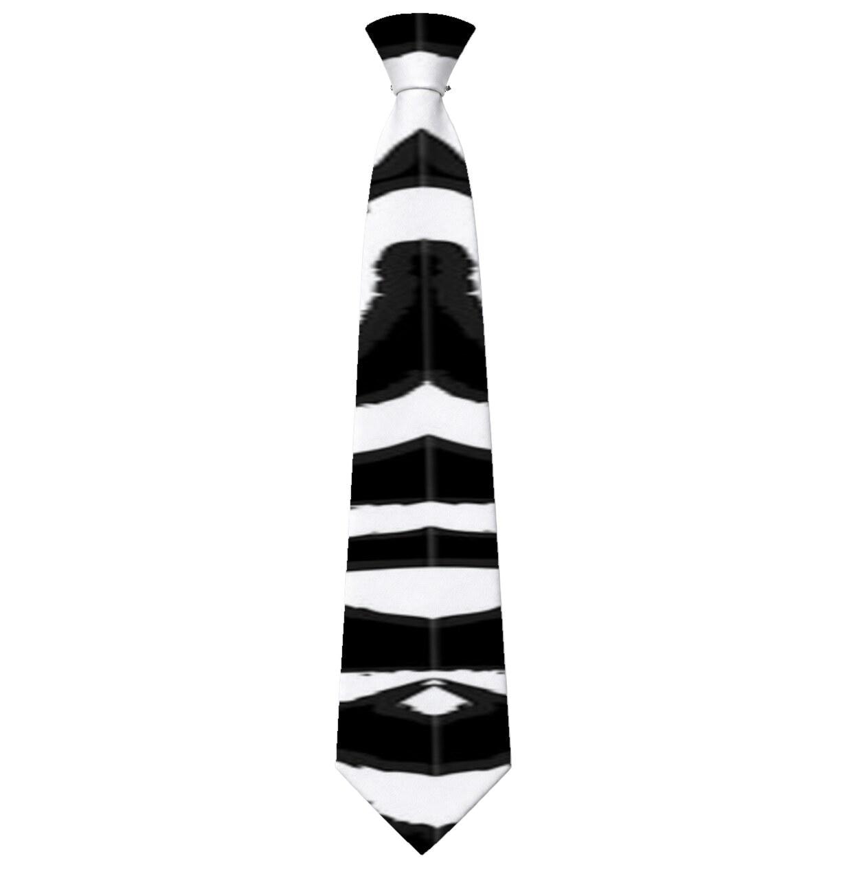 Zebra Confusion Necktie
