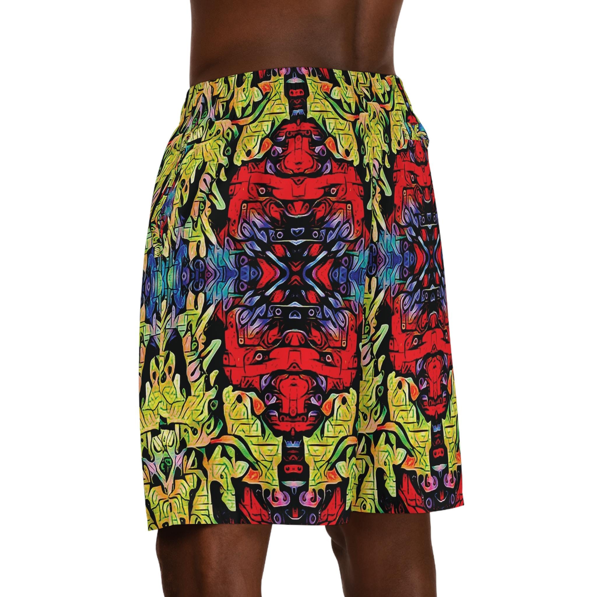 Yellow Branch - Jogger Shorts