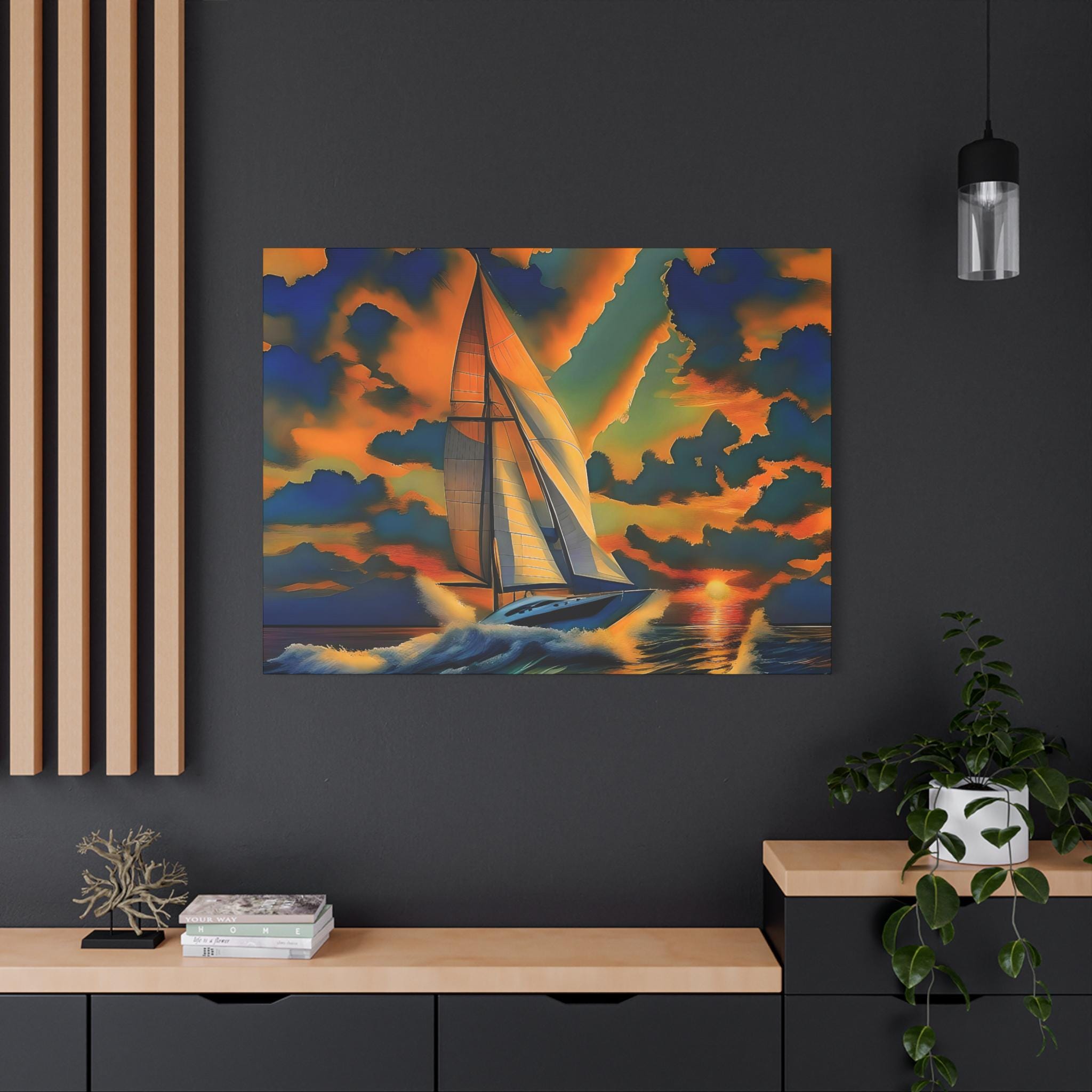 Race of the Day - Canvas Wall Art