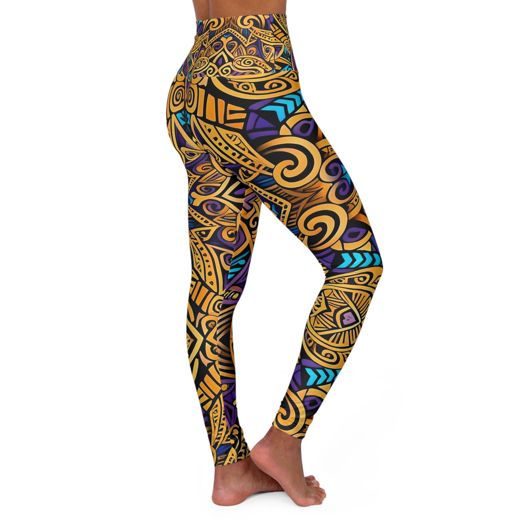 Gold Indo - Yoga Pants