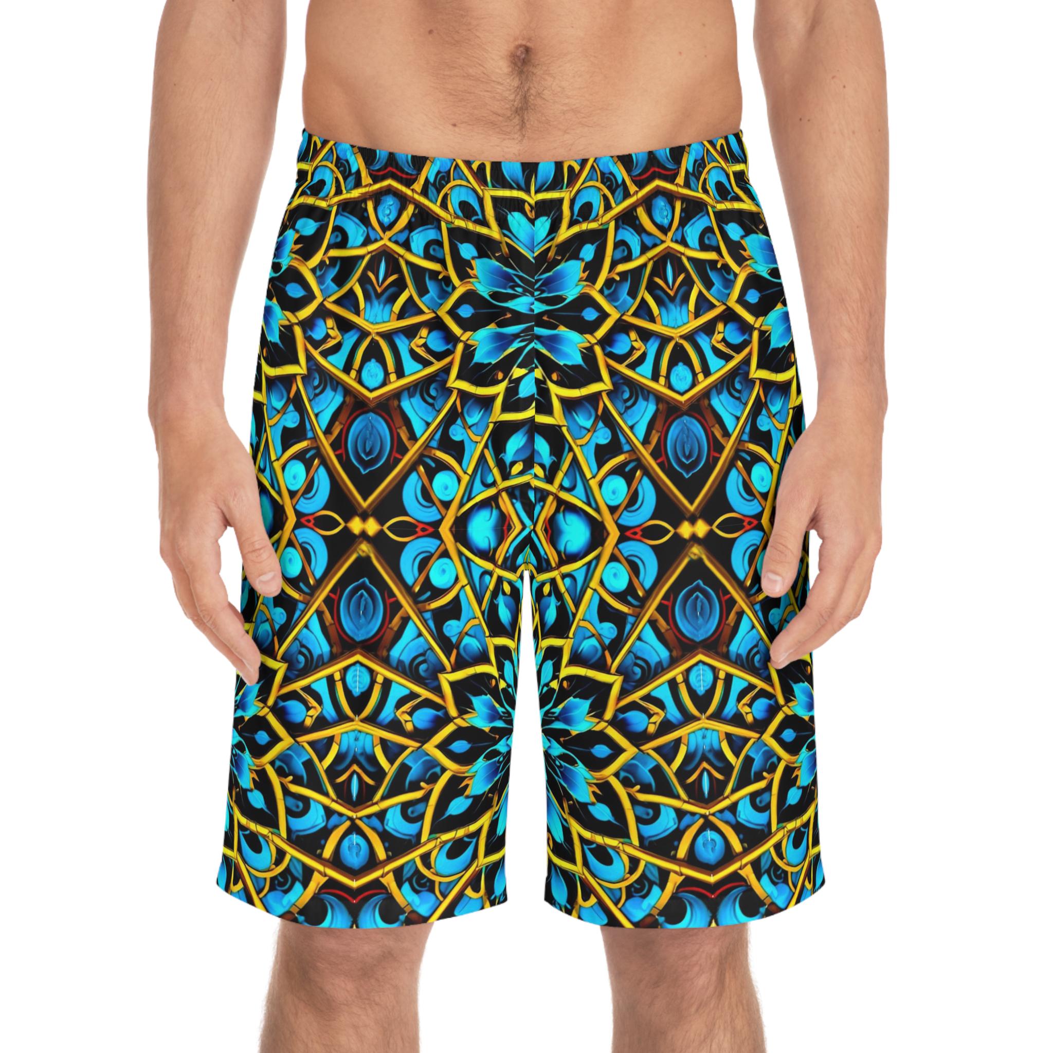 Blue Lace Ab - Board Shorts