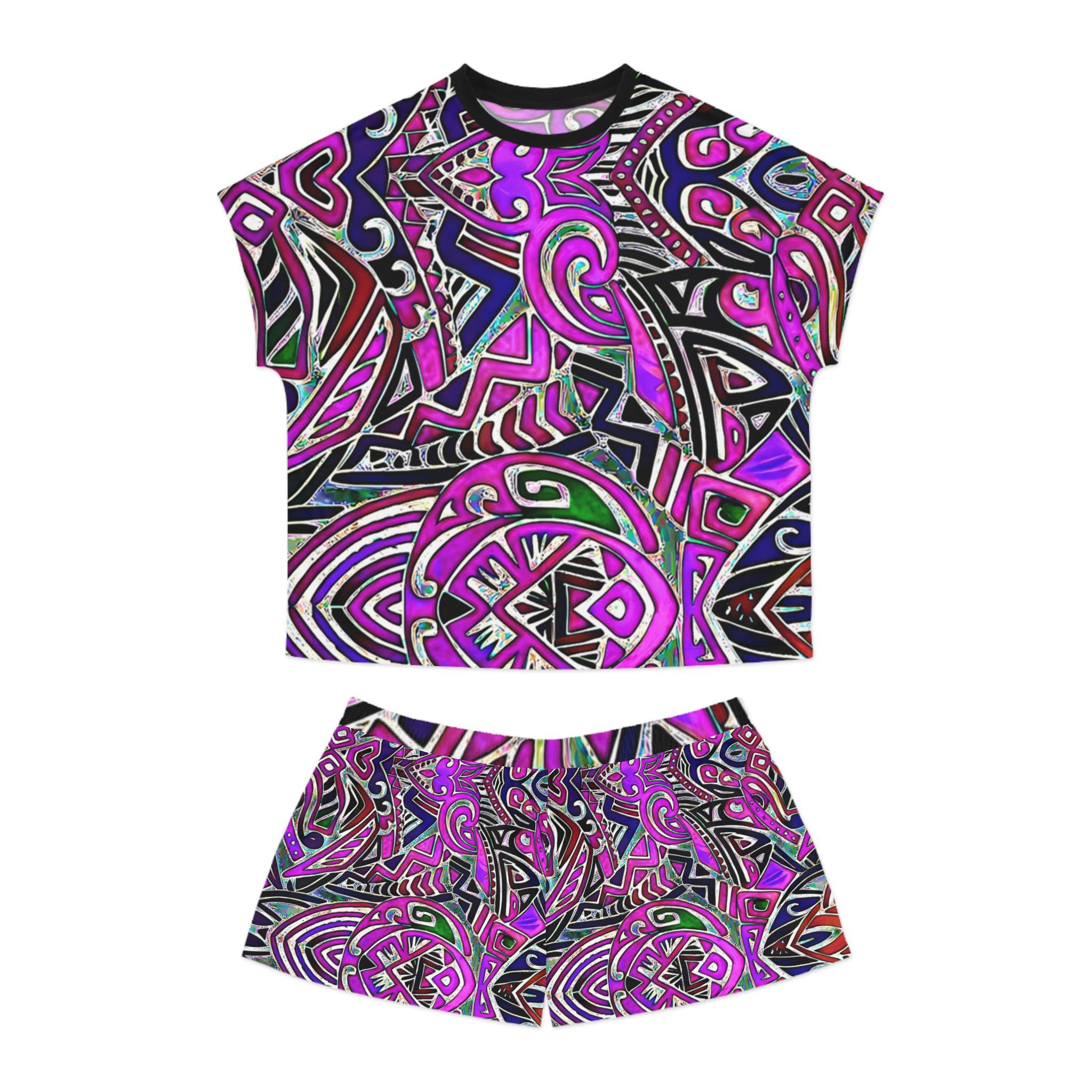Purple Indo - Womens Pajamas