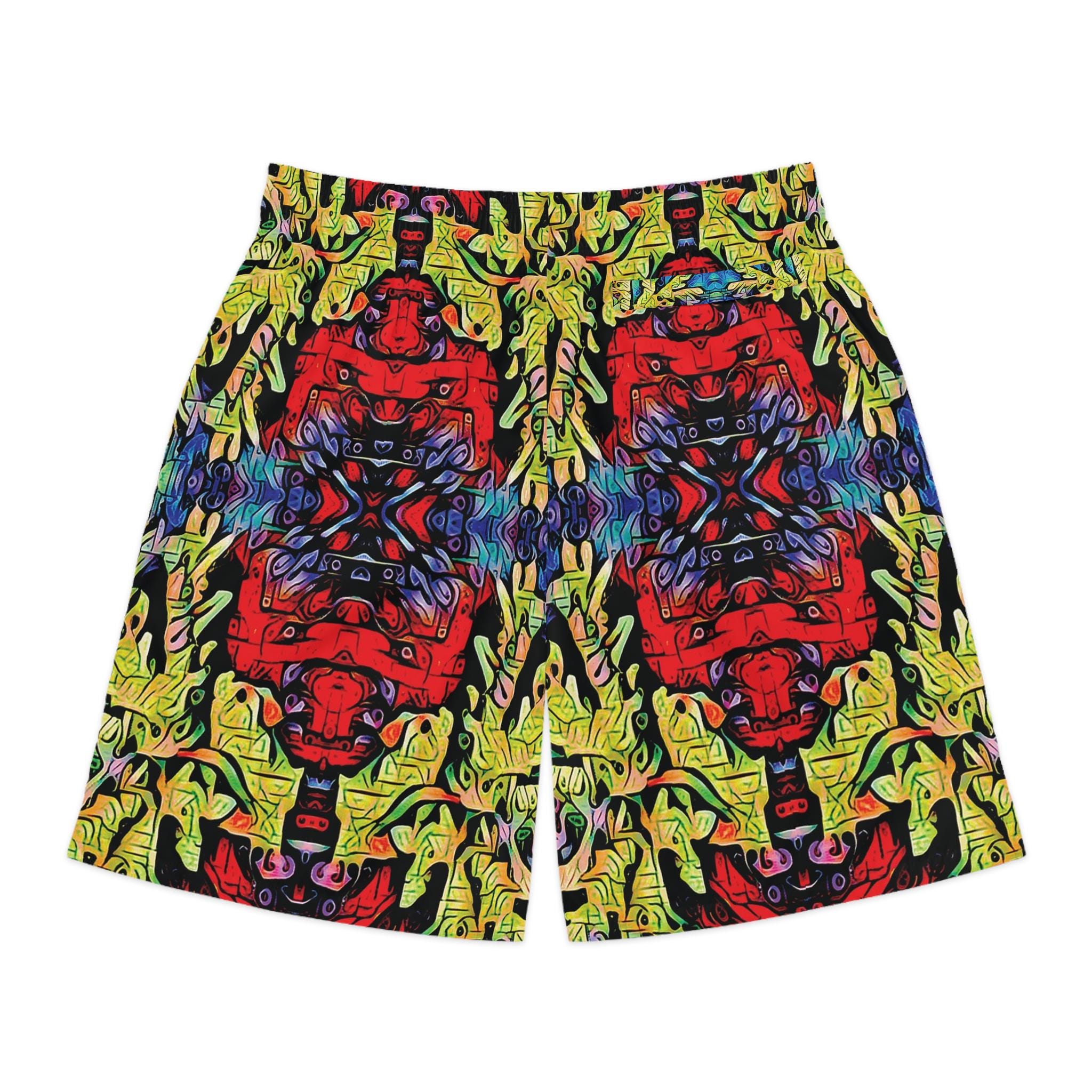 Yellow Branch - Jogger Shorts
