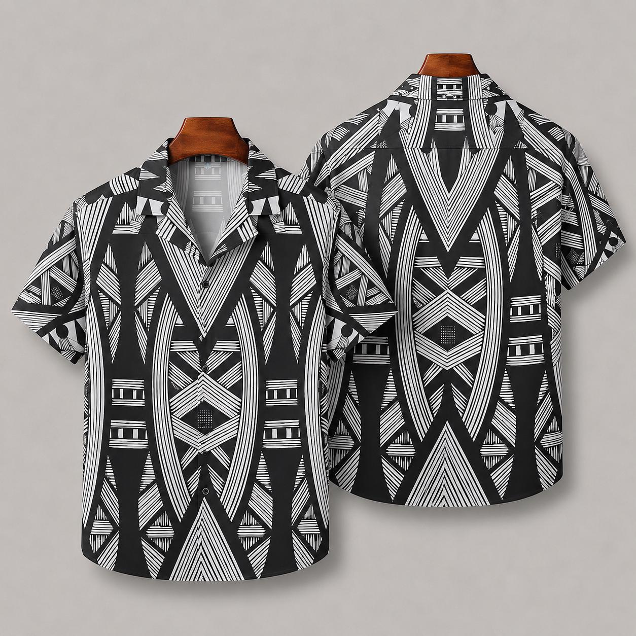 BW Tapa - Hawaiian Shirt